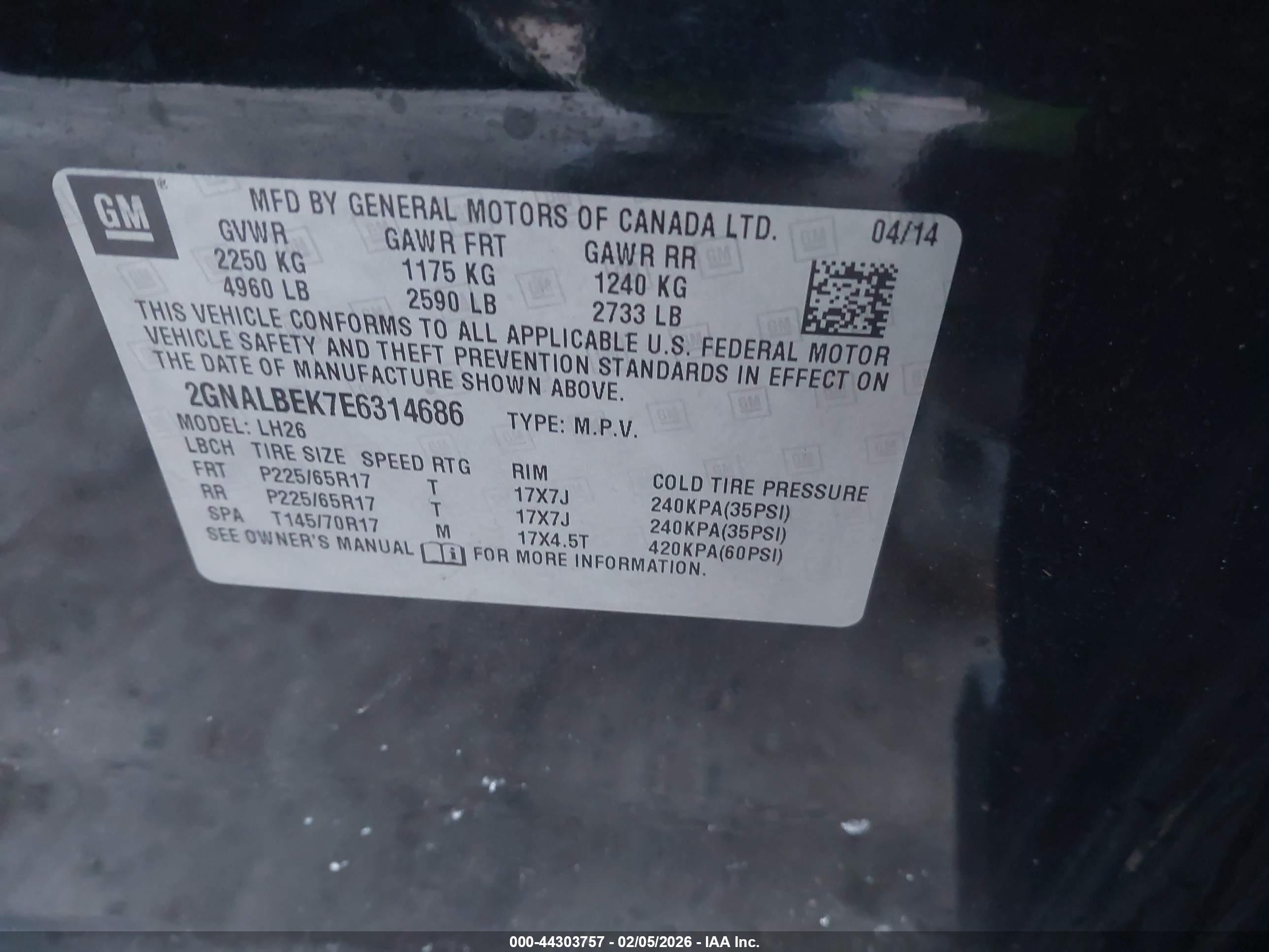 CHEVROLET EQUINOX image 9