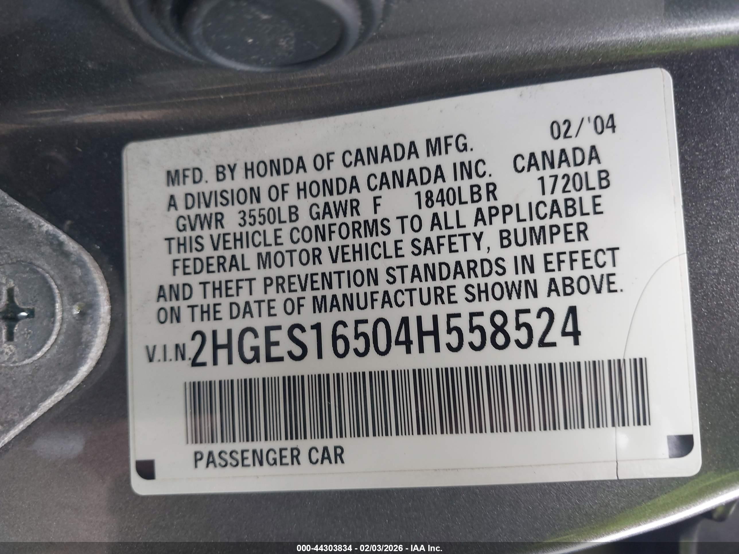 HONDA CIVIC image 9