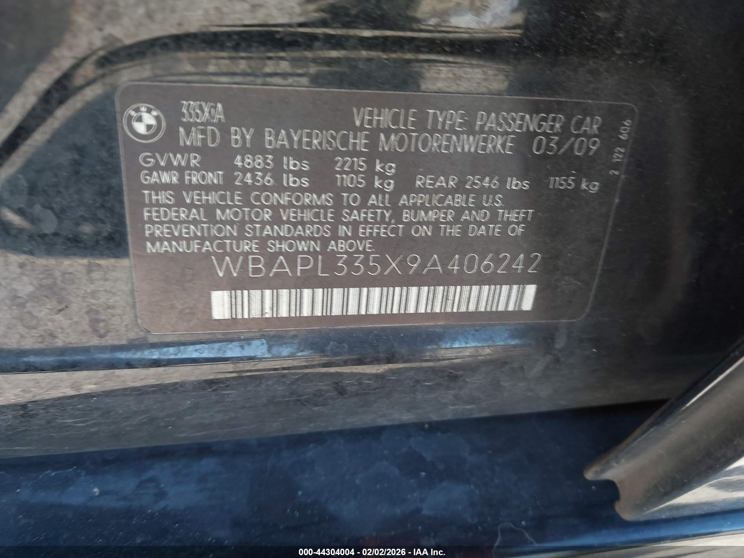 BMW 335I image 9