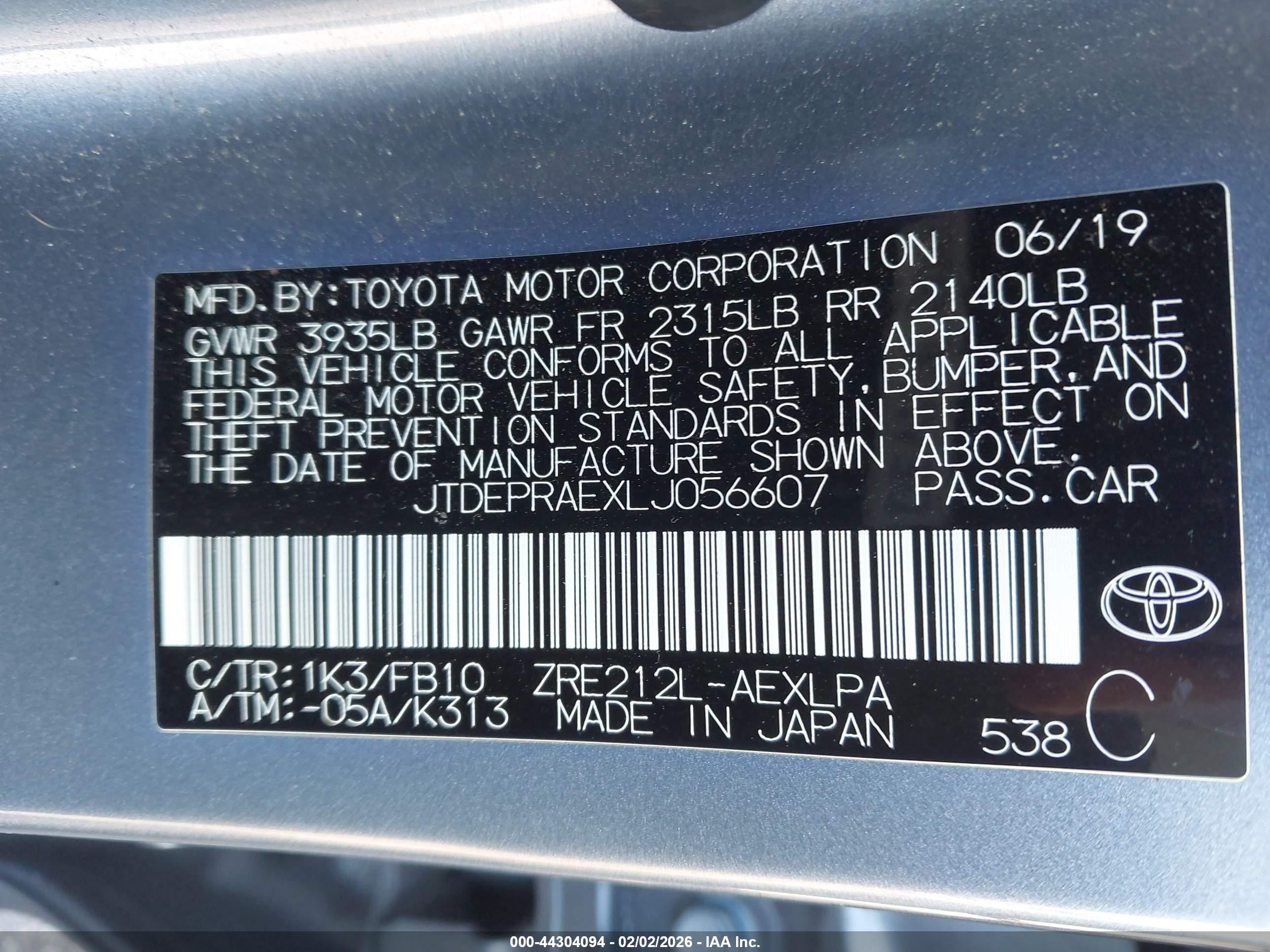 TOYOTA COROLLA image 9
