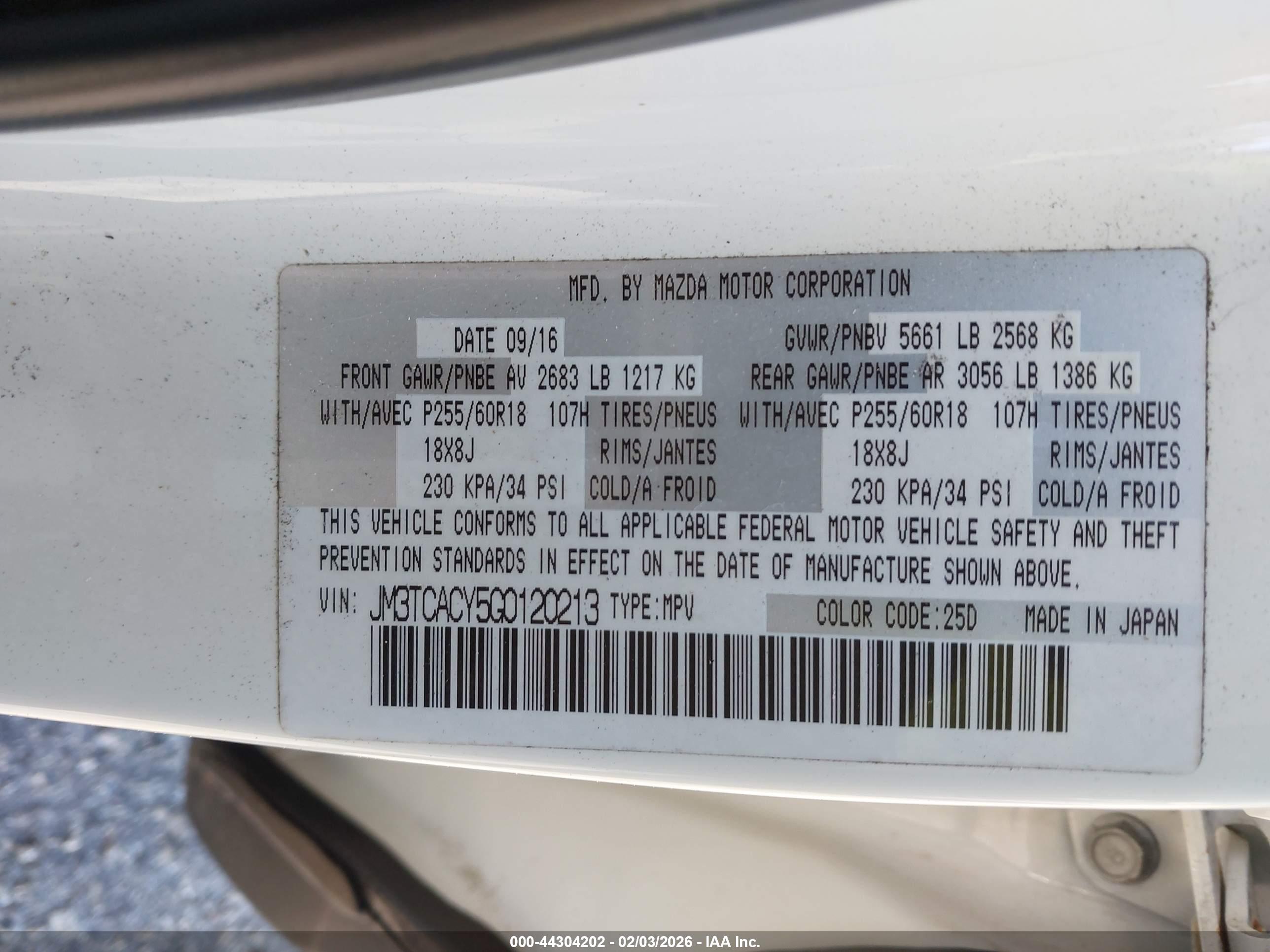 MAZDA CX-9 image 9