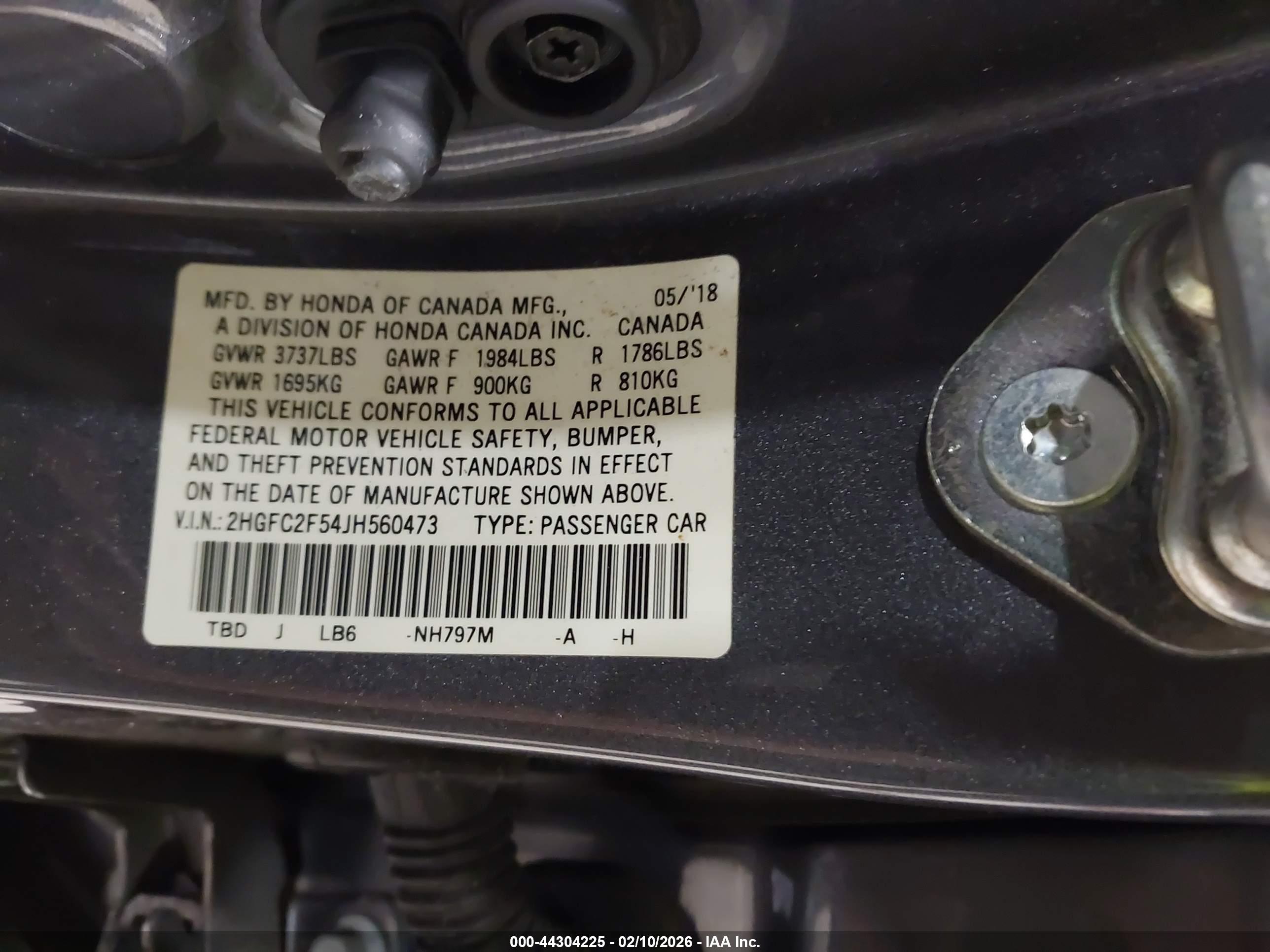 HONDA CIVIC image 9