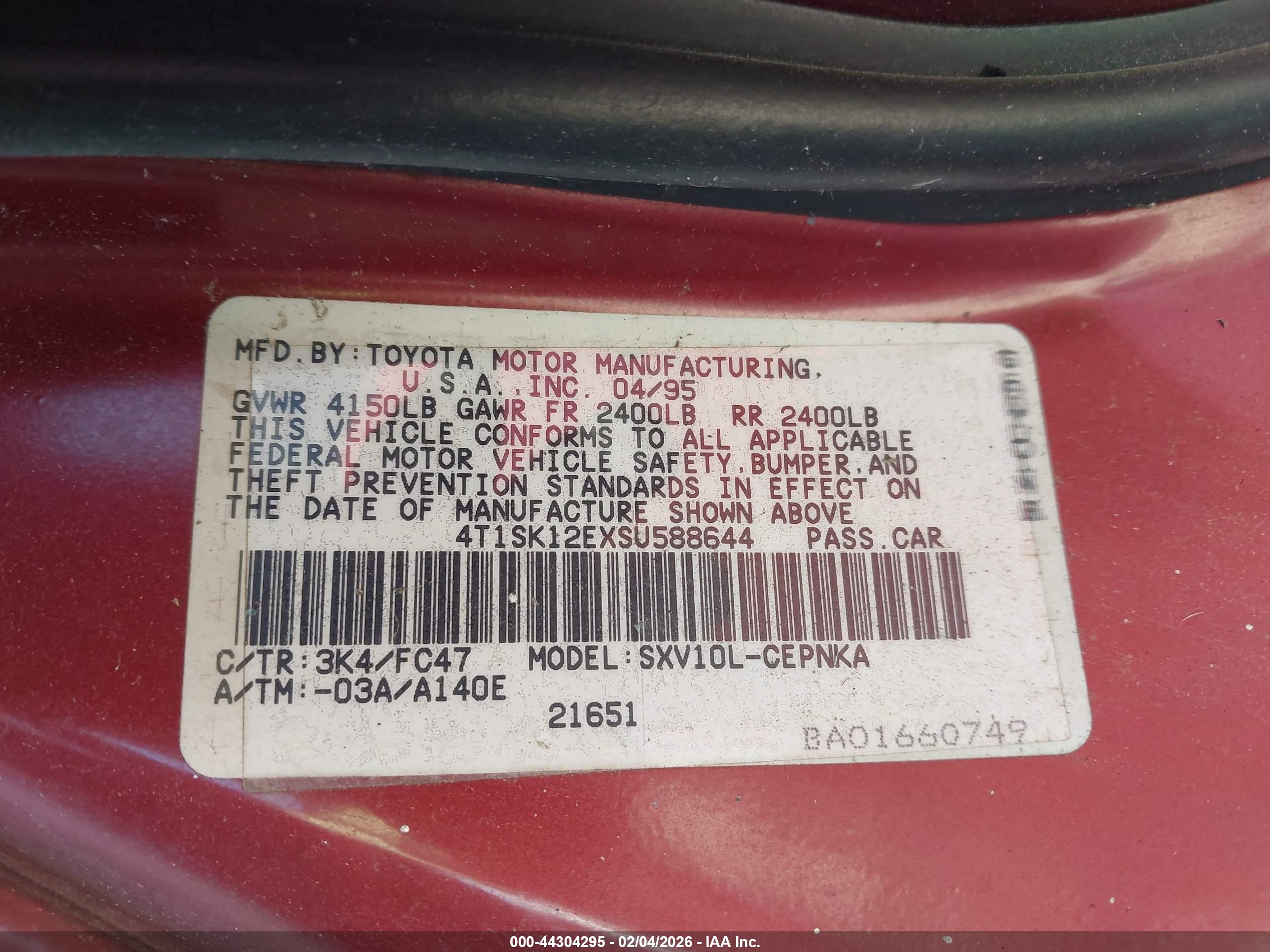 TOYOTA CAMRY image 9