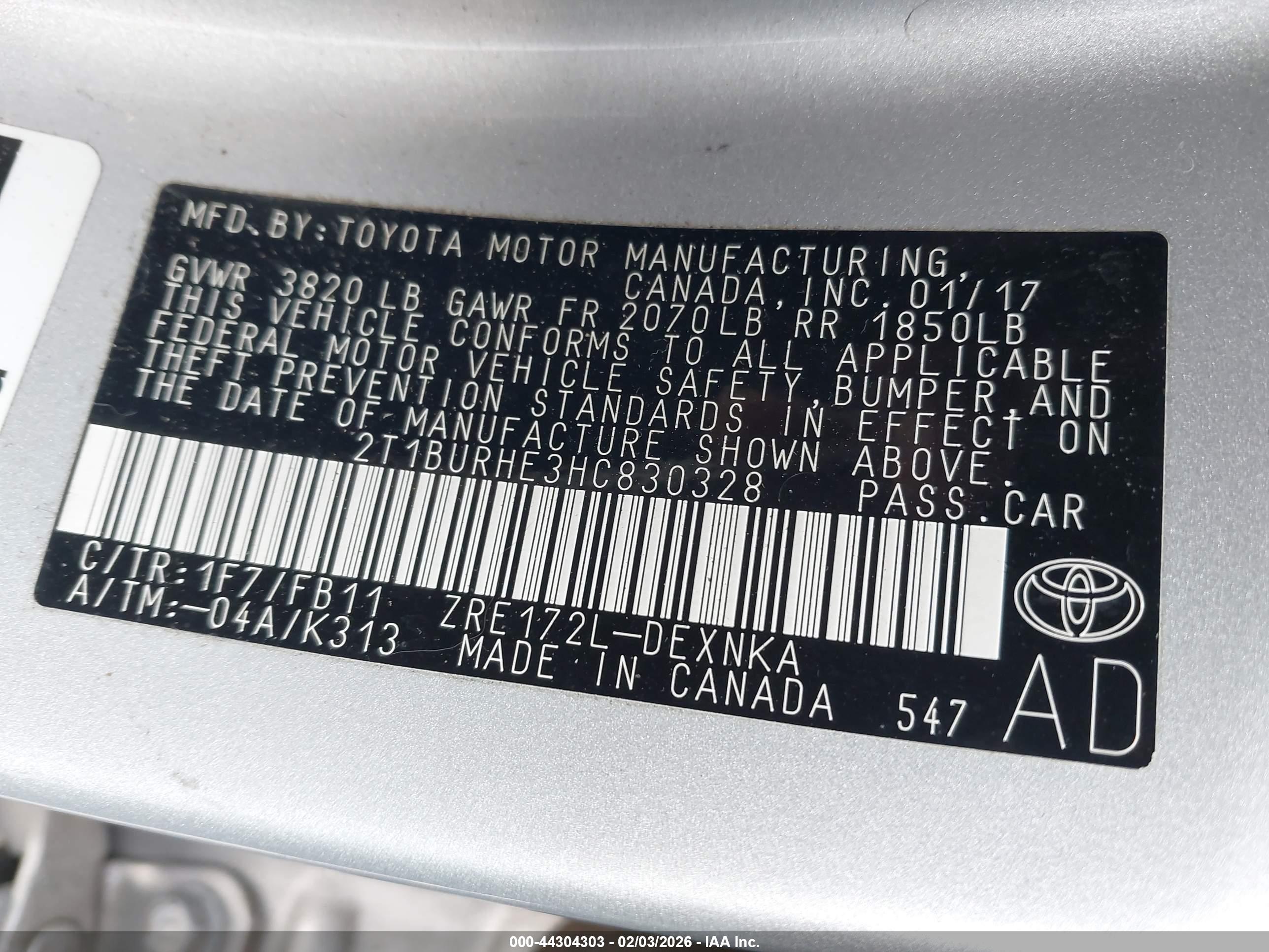 TOYOTA COROLLA image 9