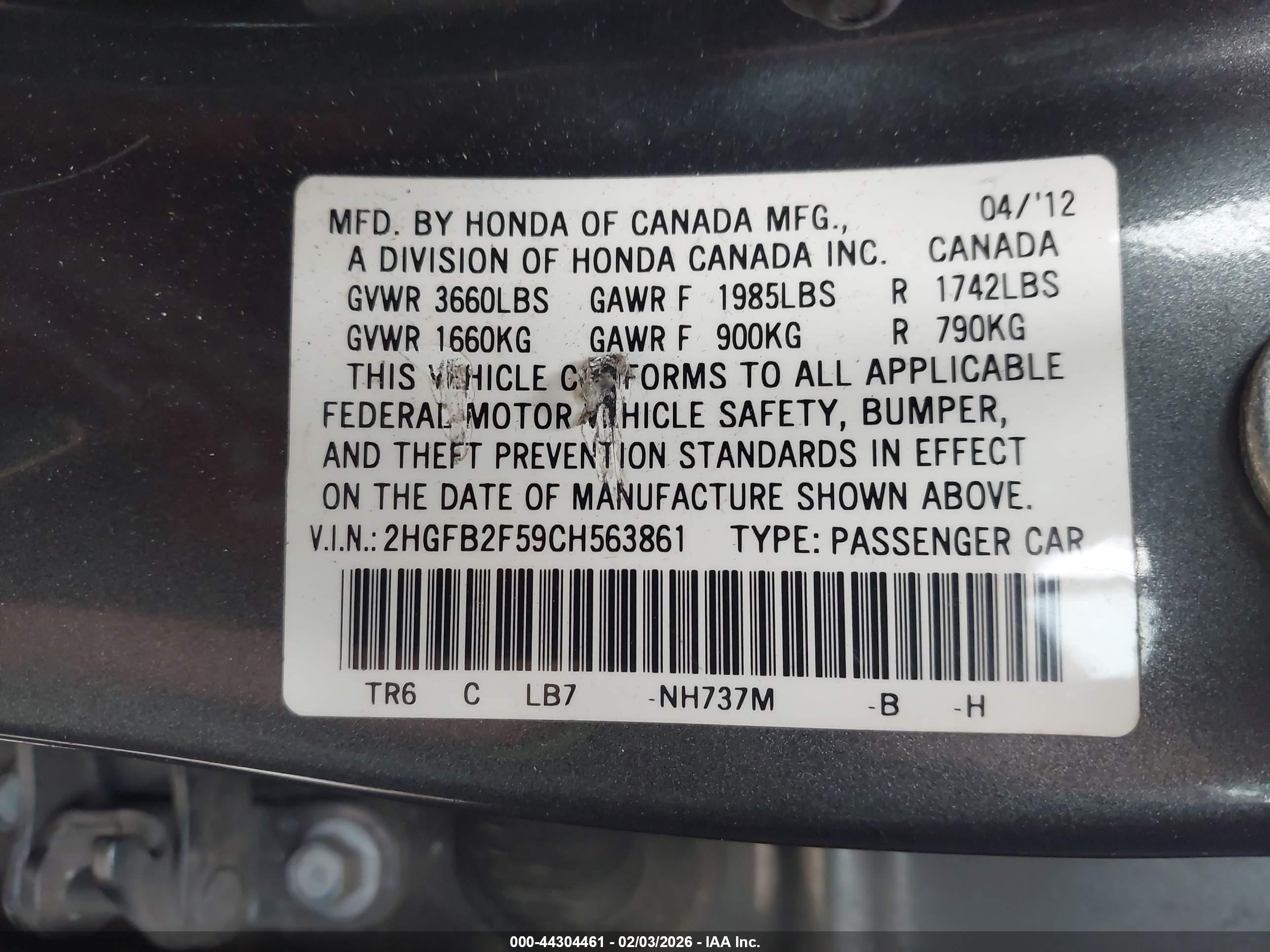HONDA CIVIC image 9