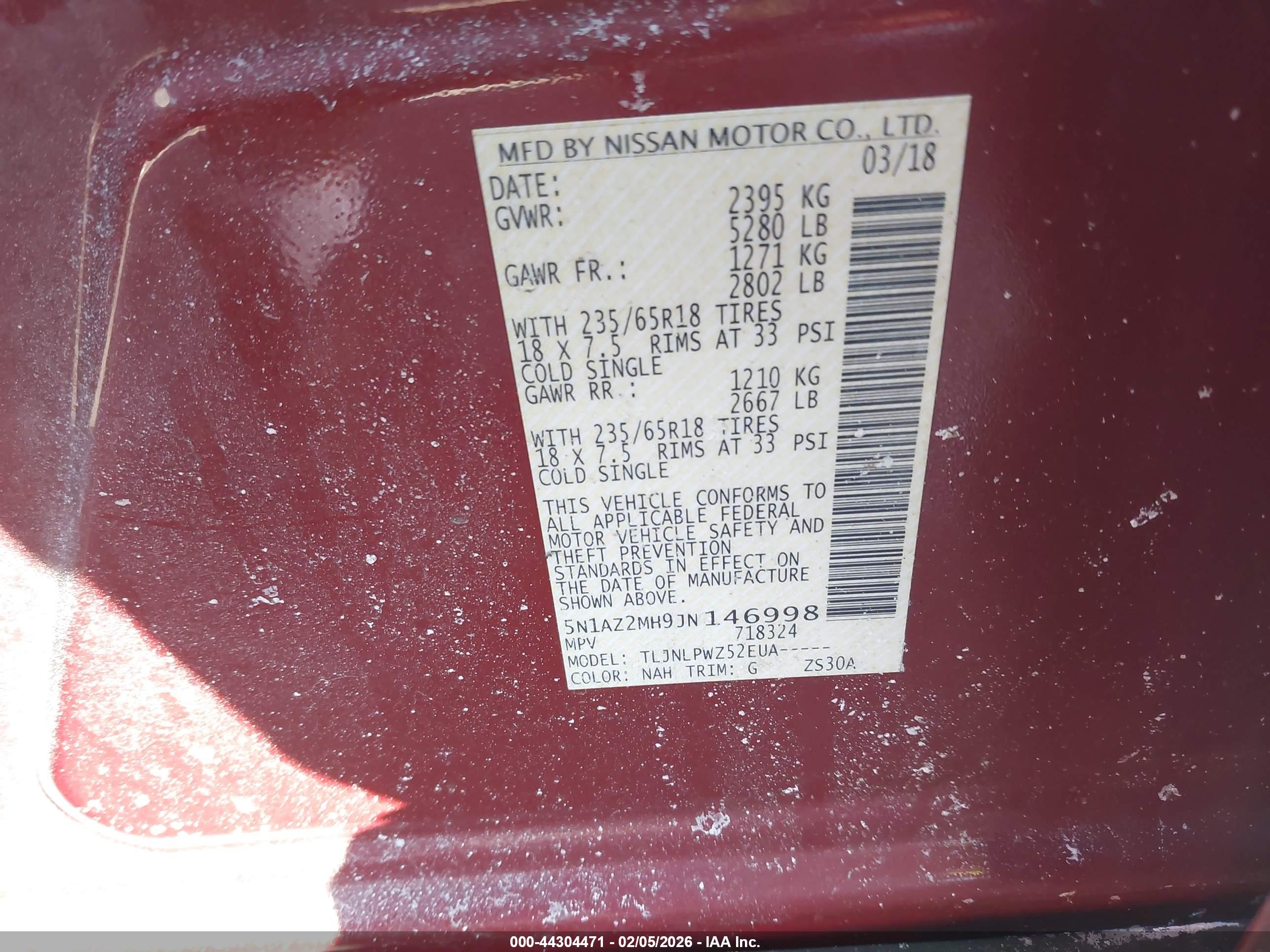 NISSAN MURANO image 9