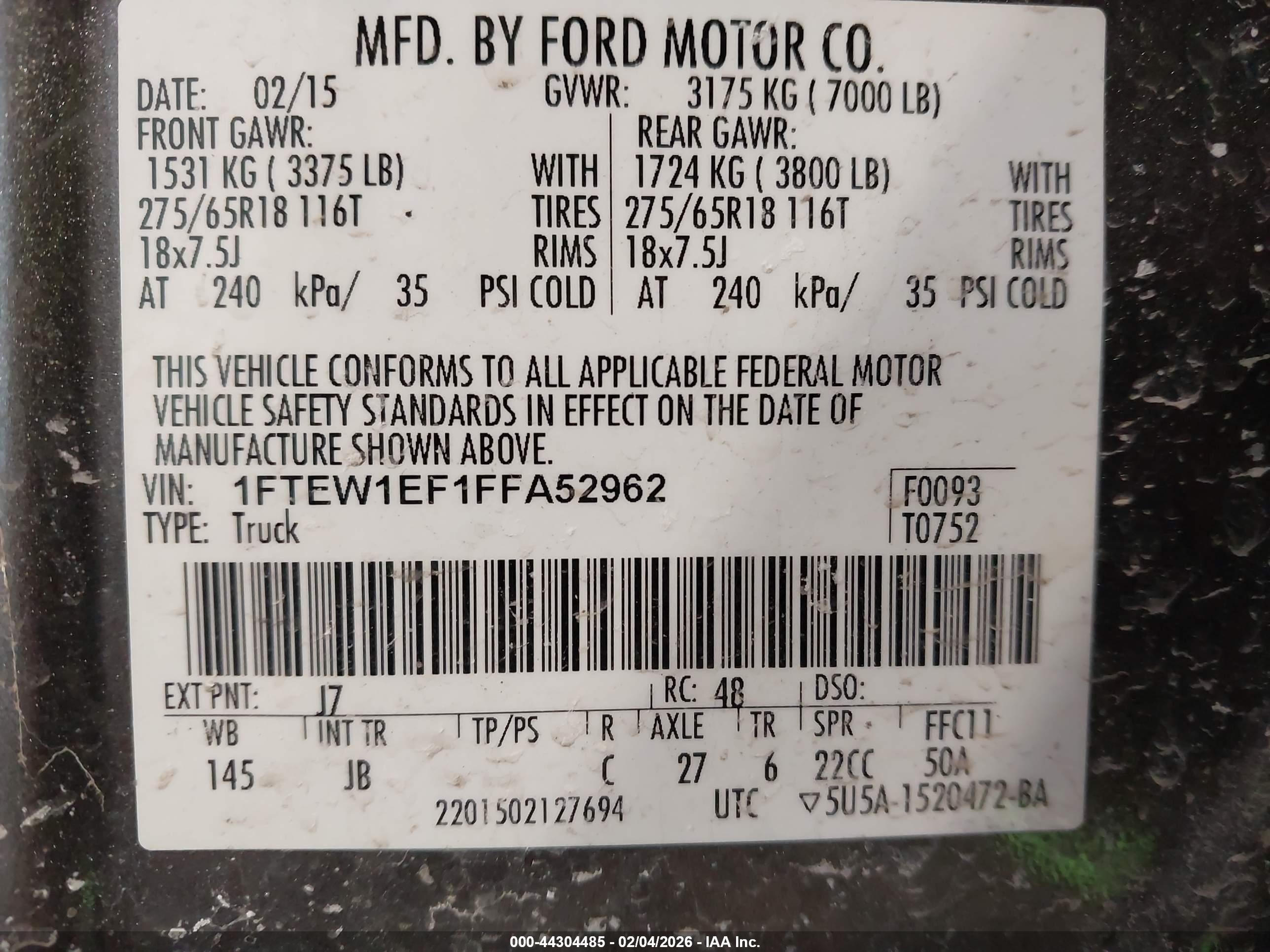 FORD F-150 image 9
