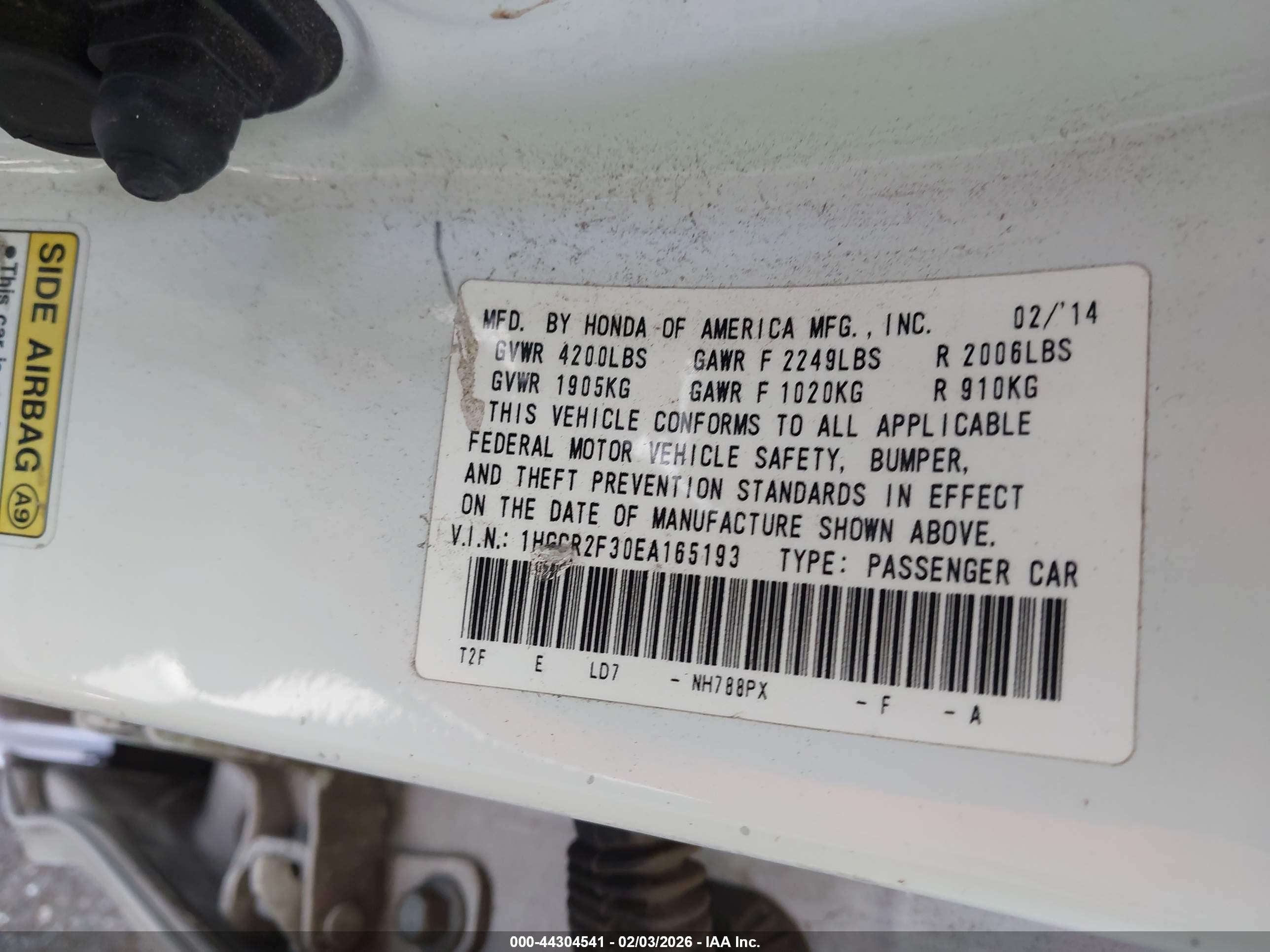 HONDA ACCORD image 9