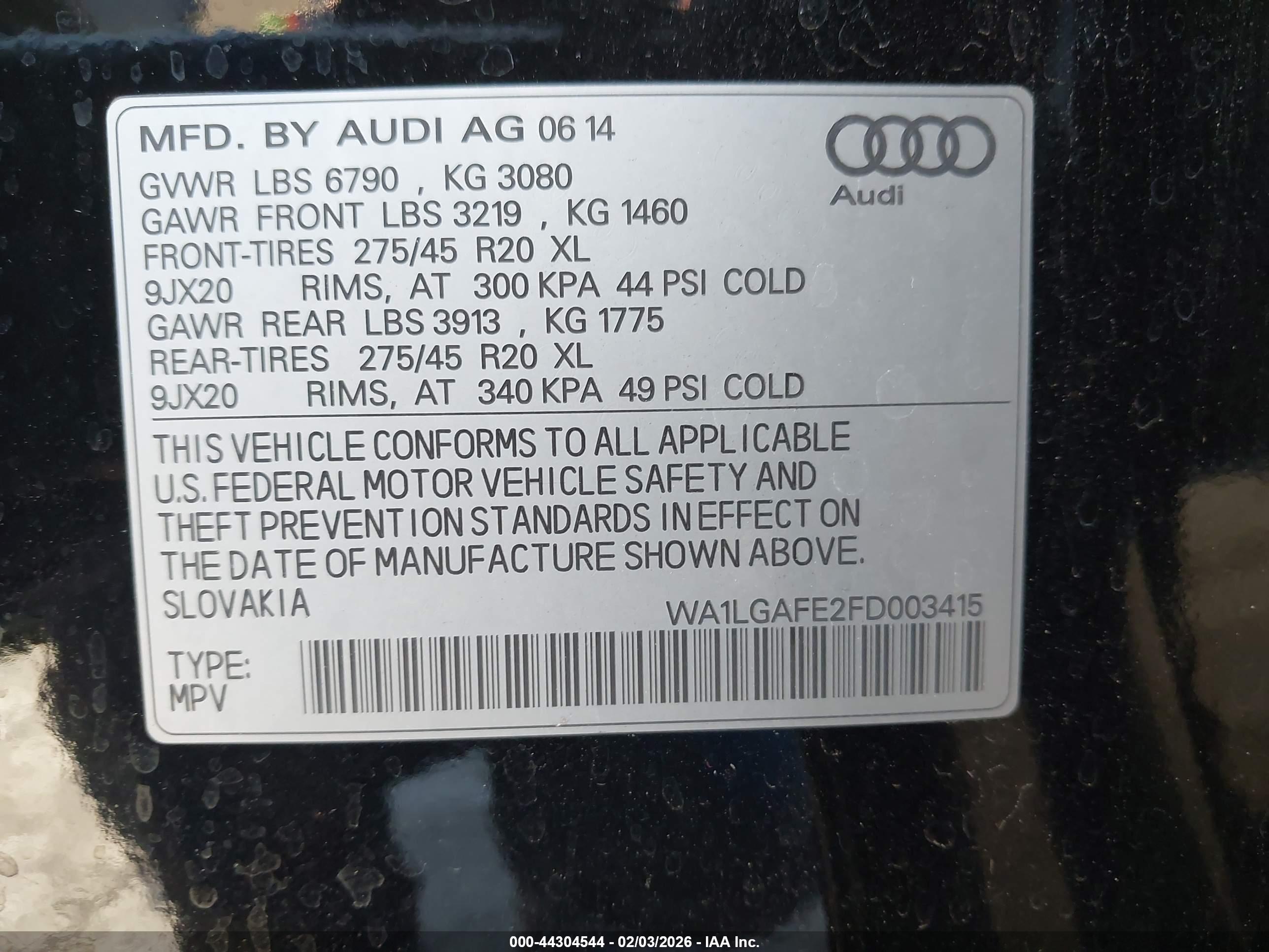 AUDI Q7 image 9