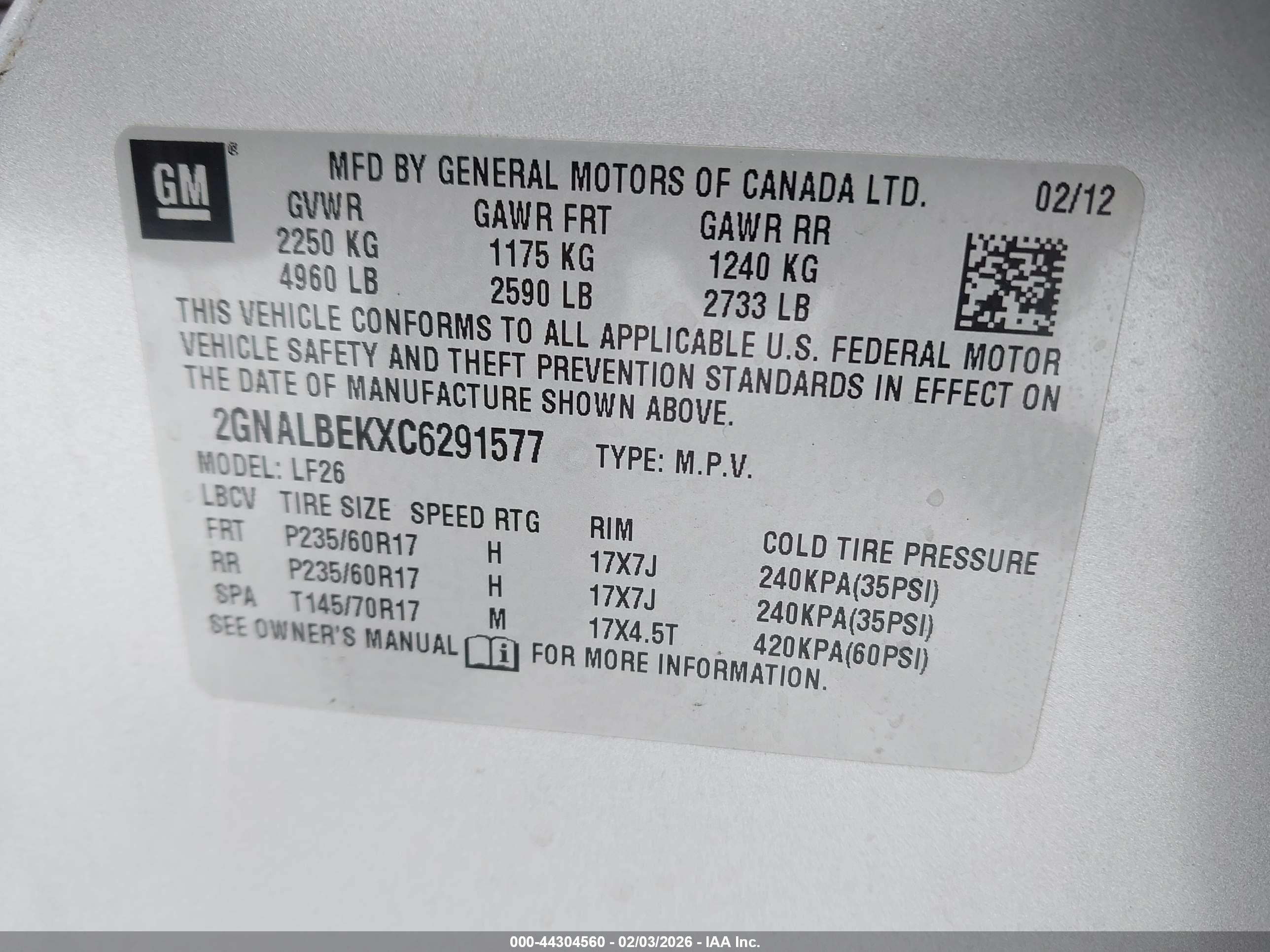 CHEVROLET EQUINOX image 9