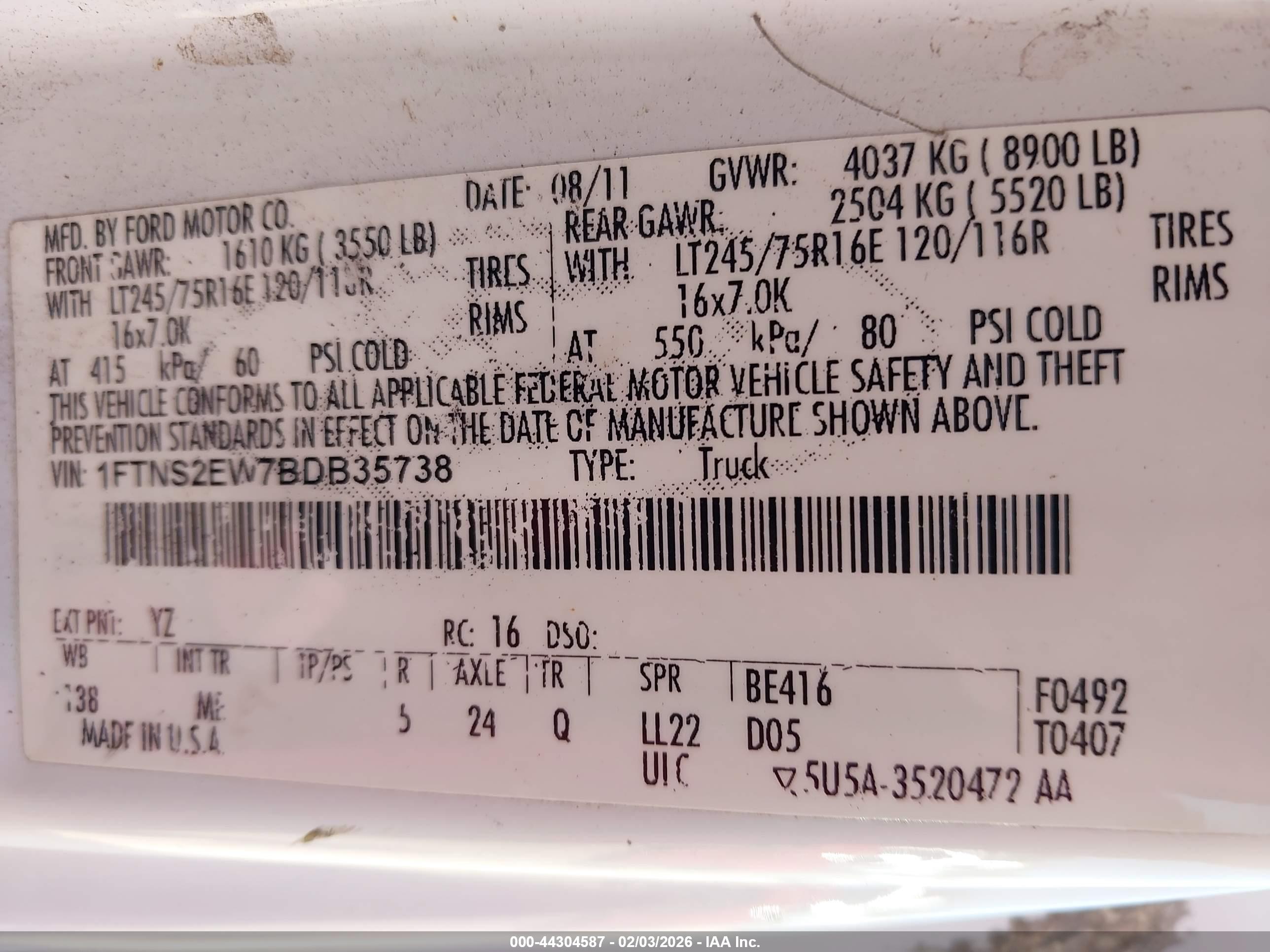 FORD E-250 image 9