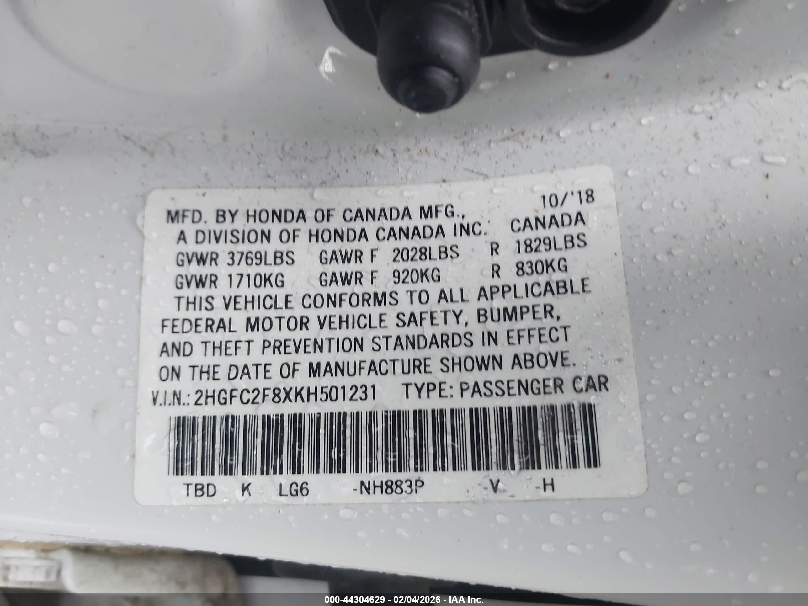 HONDA CIVIC image 9