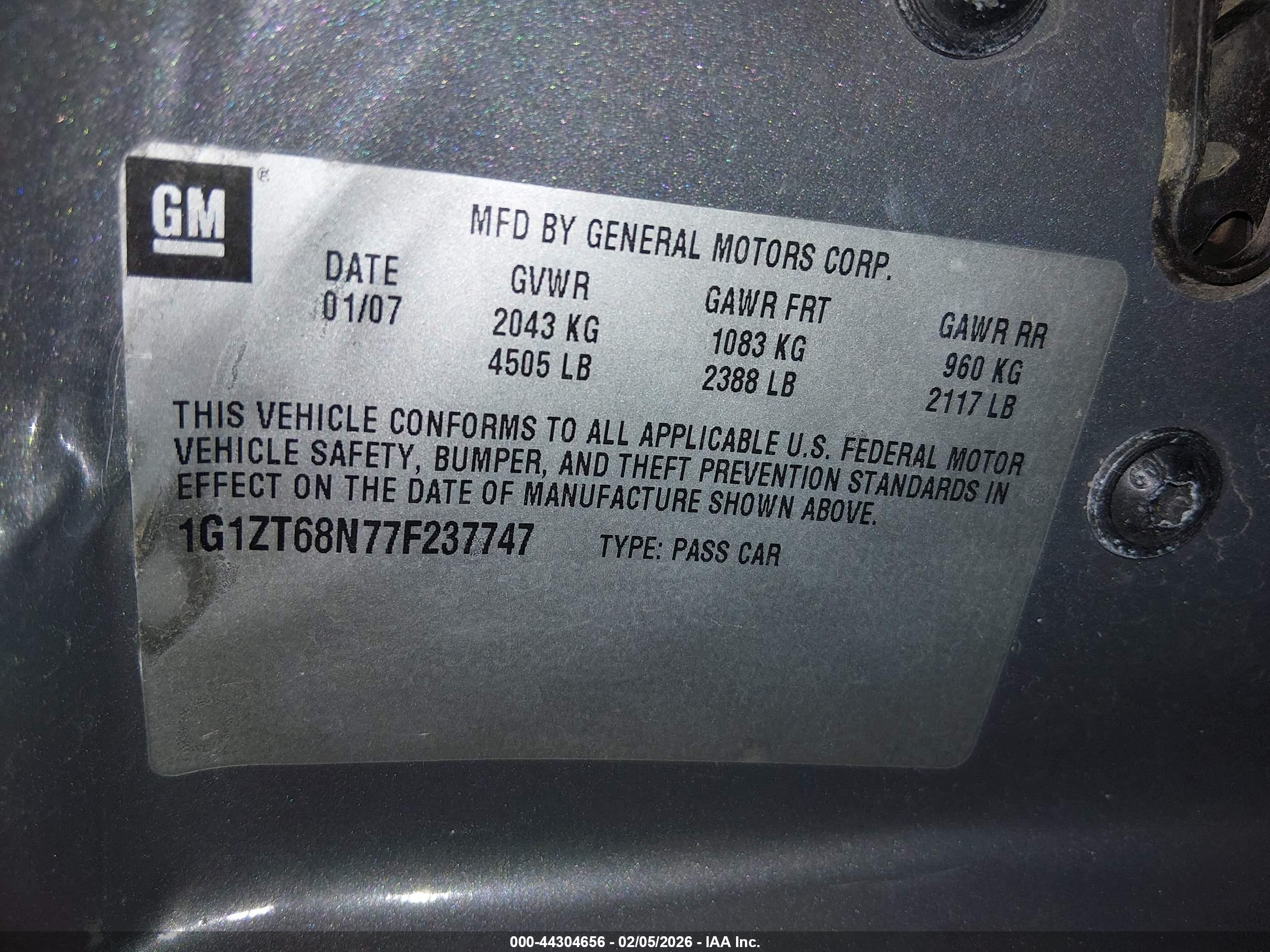 CHEVROLET MALIBU image 9