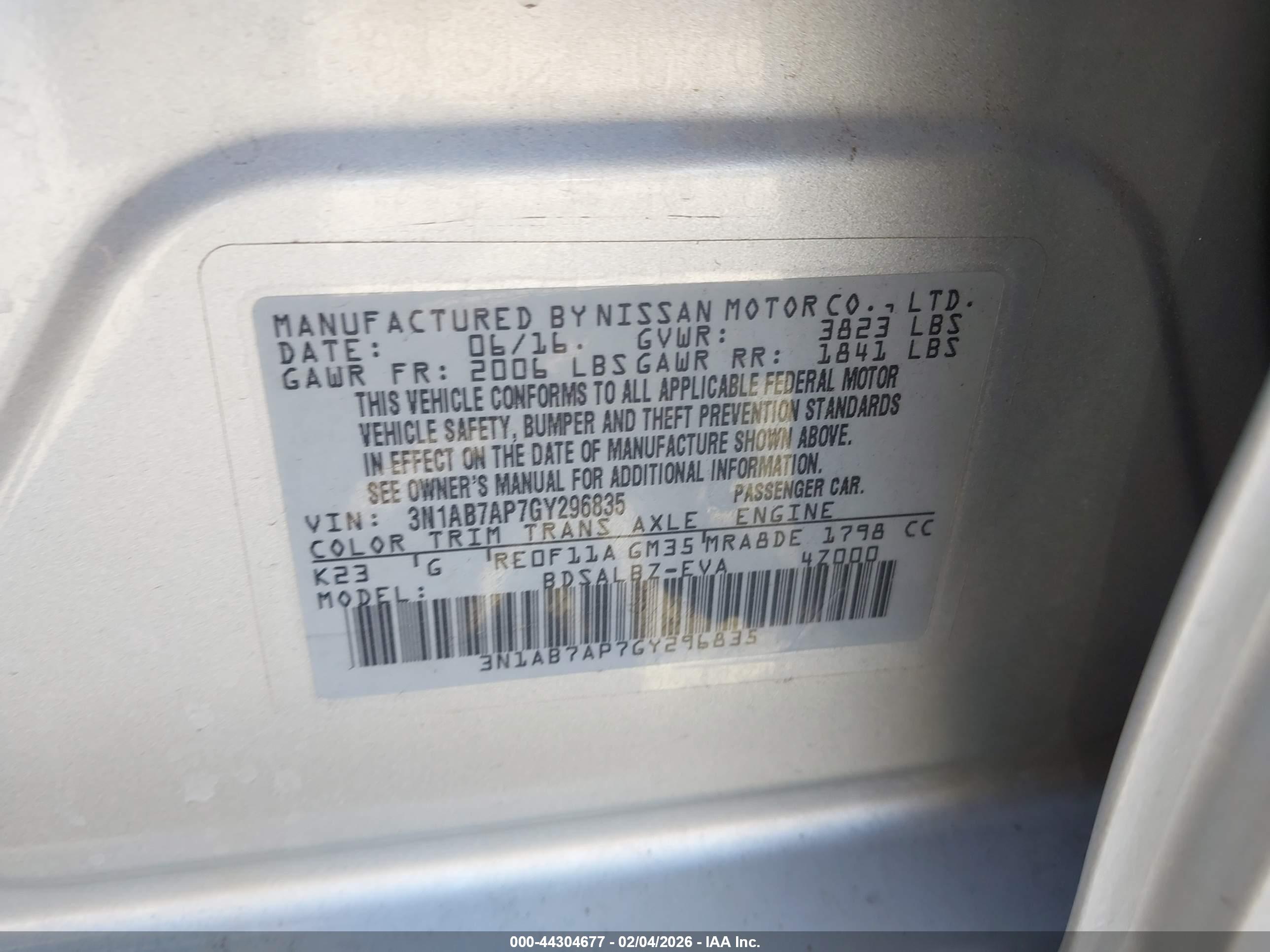 NISSAN SENTRA image 9