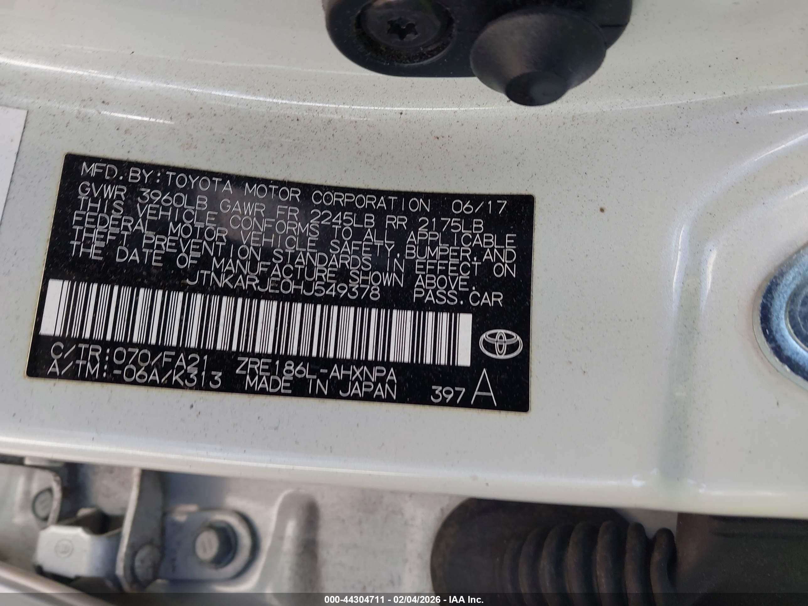 TOYOTA COROLLA image 9