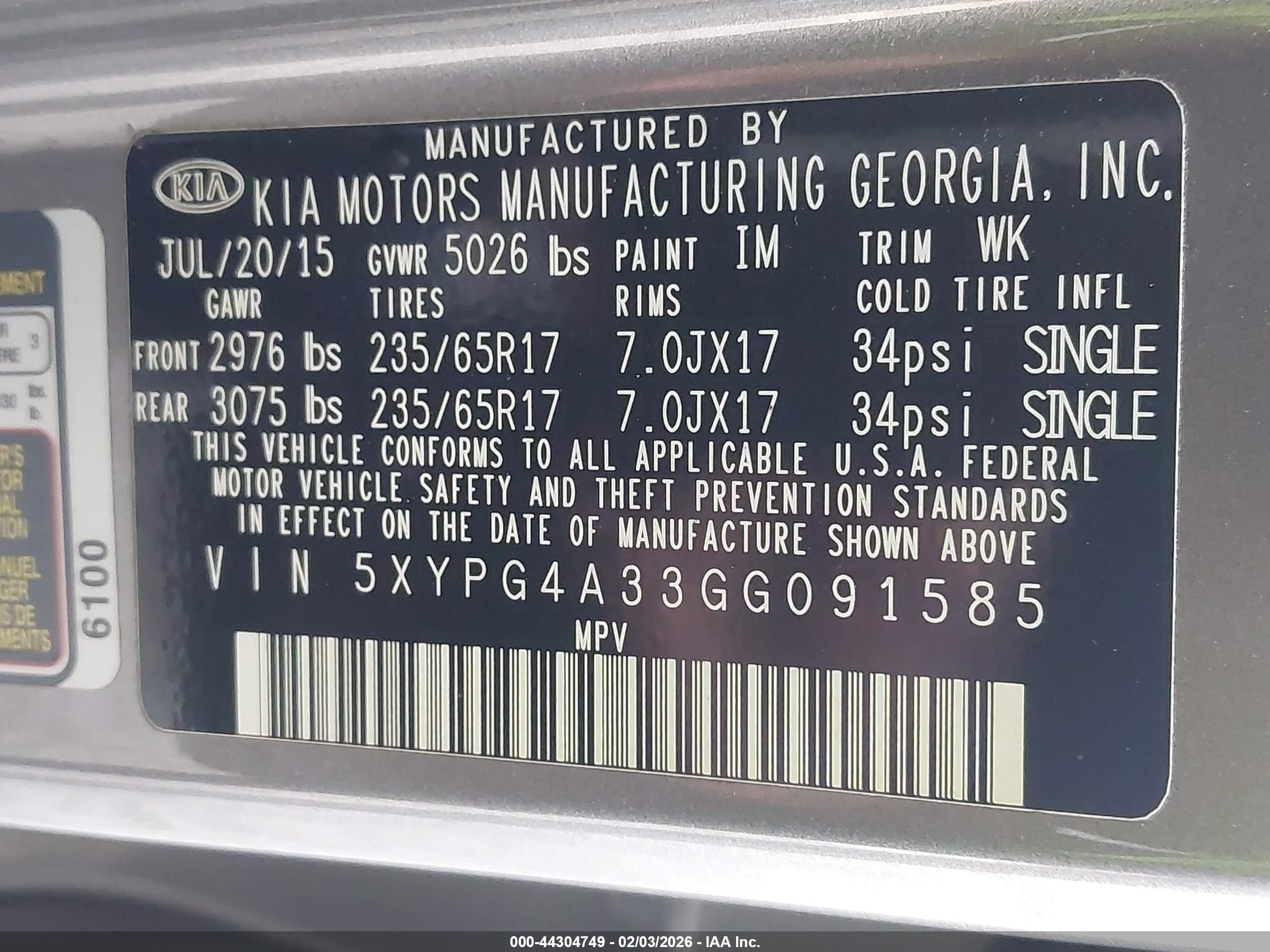KIA SORENTO image 9