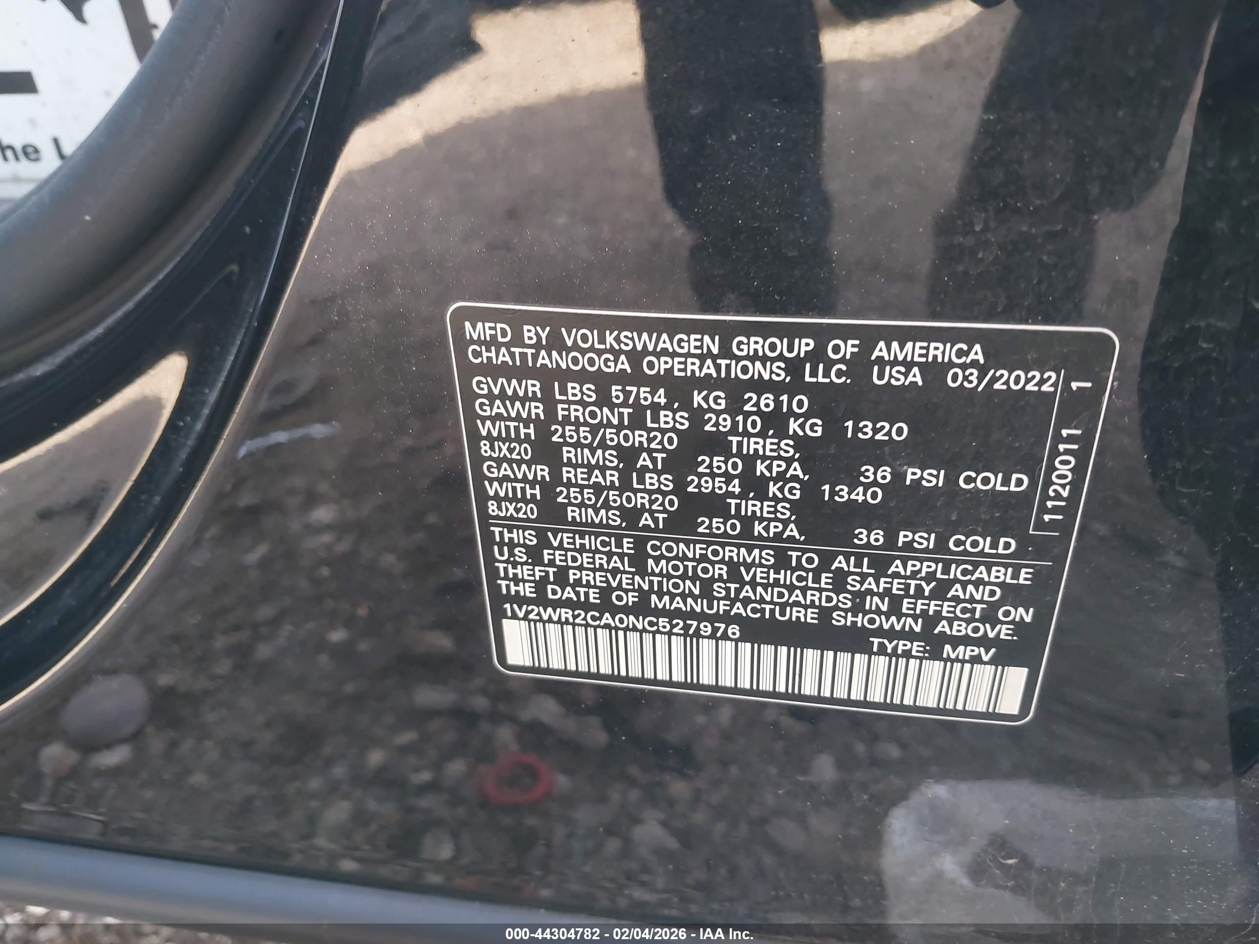 VOLKSWAGEN ATLAS image 9