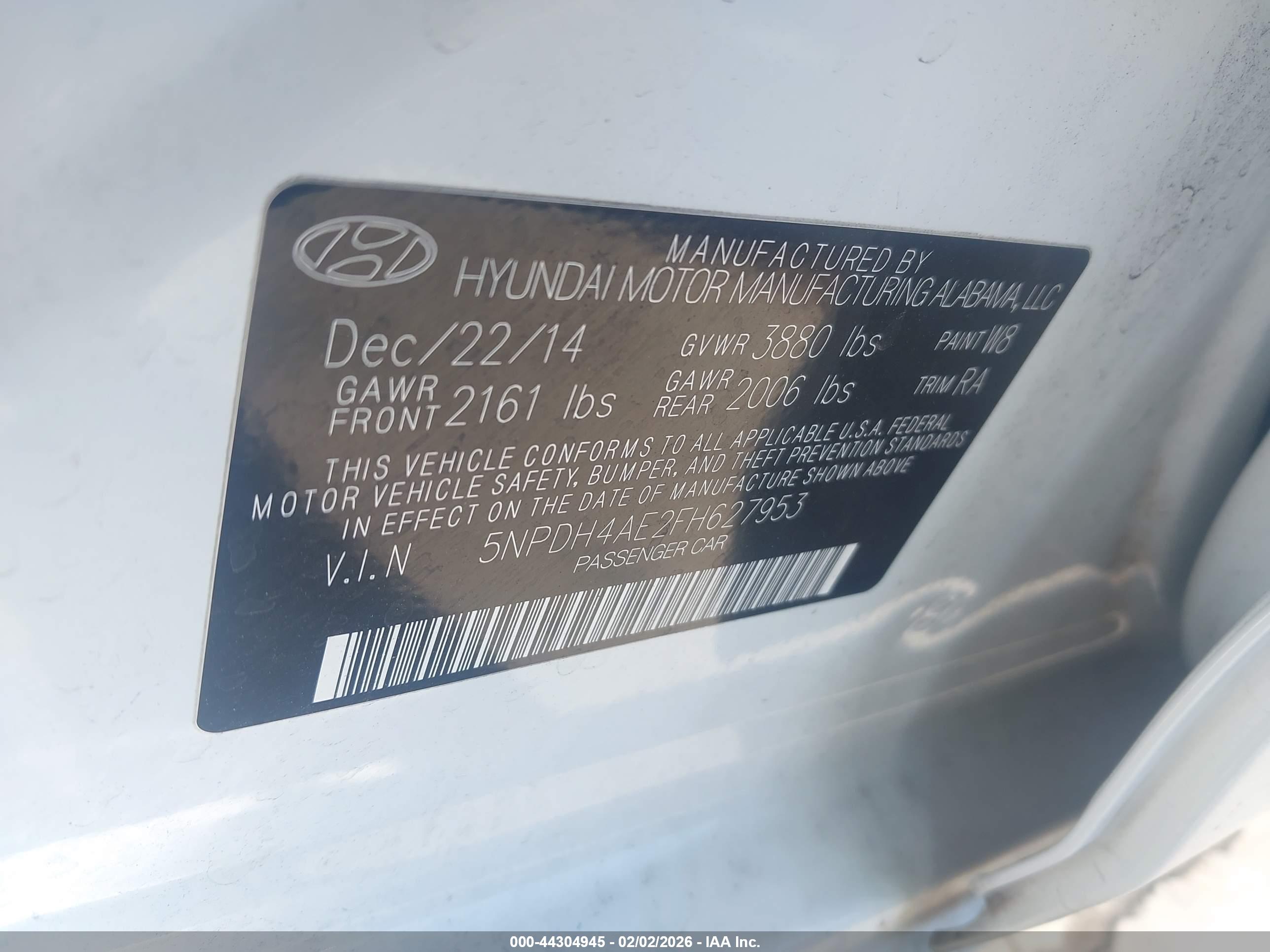 HYUNDAI ELANTRA image 9