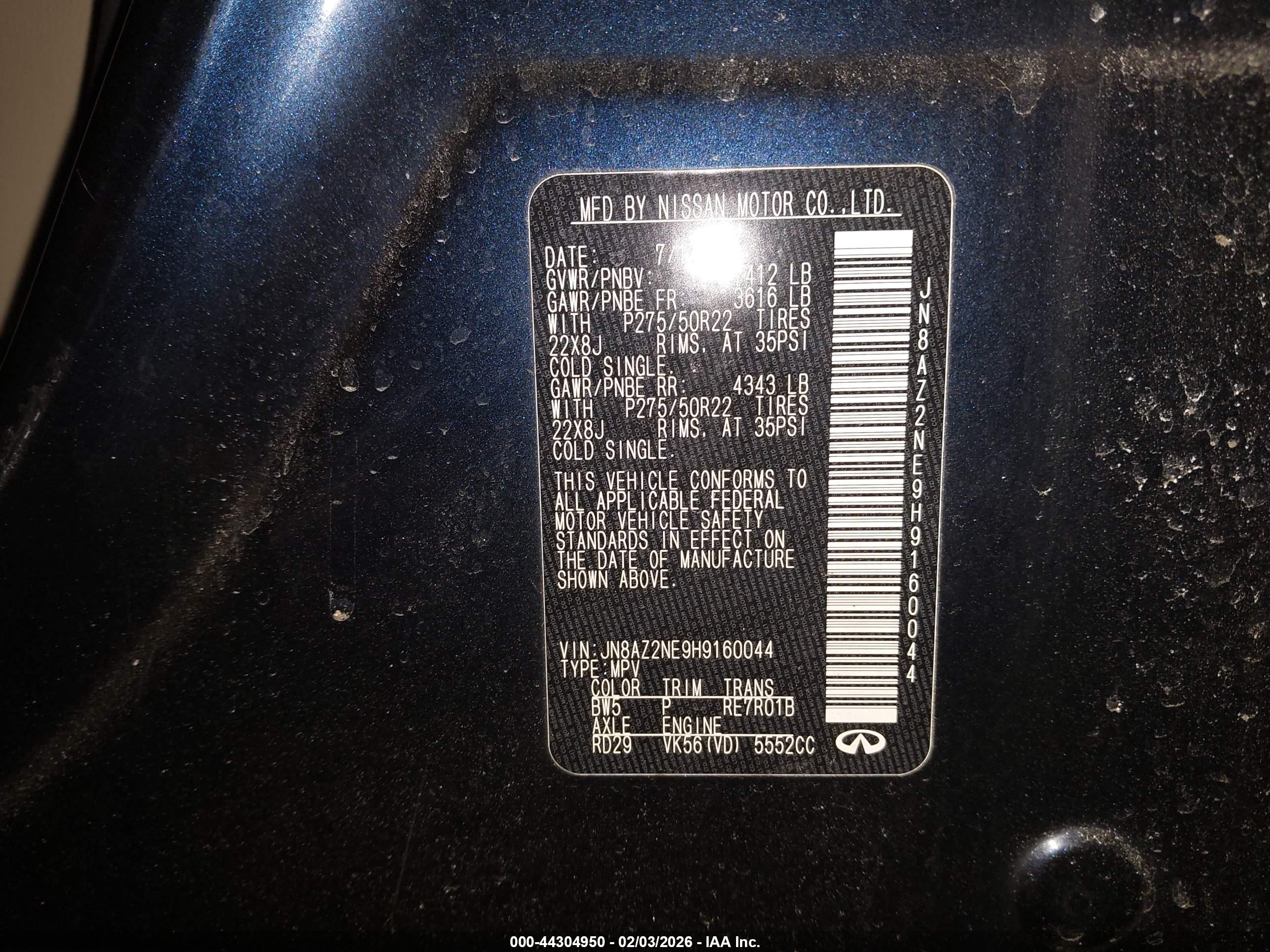 INFINITI QX80 image 9