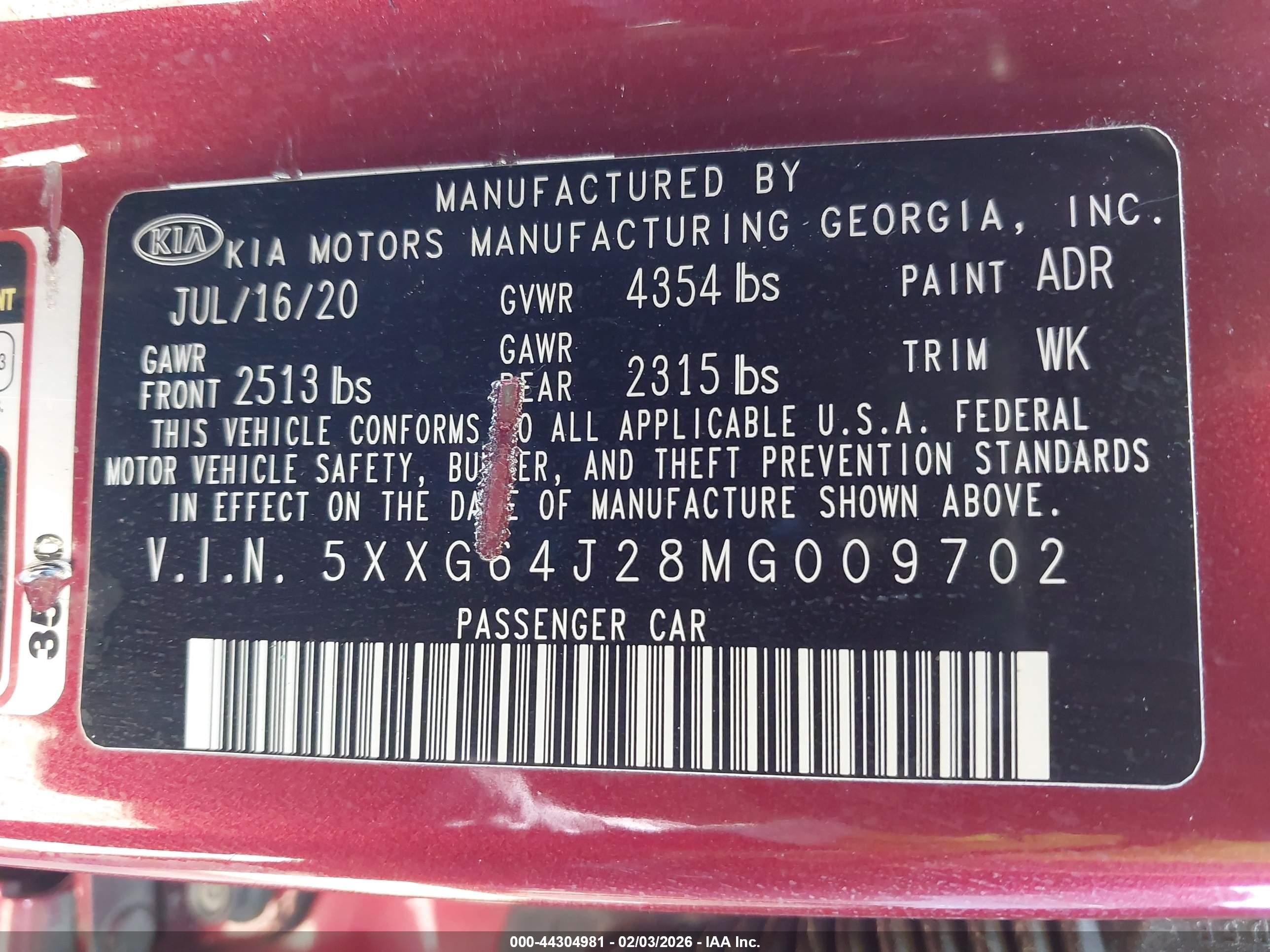 KIA K5 image 9