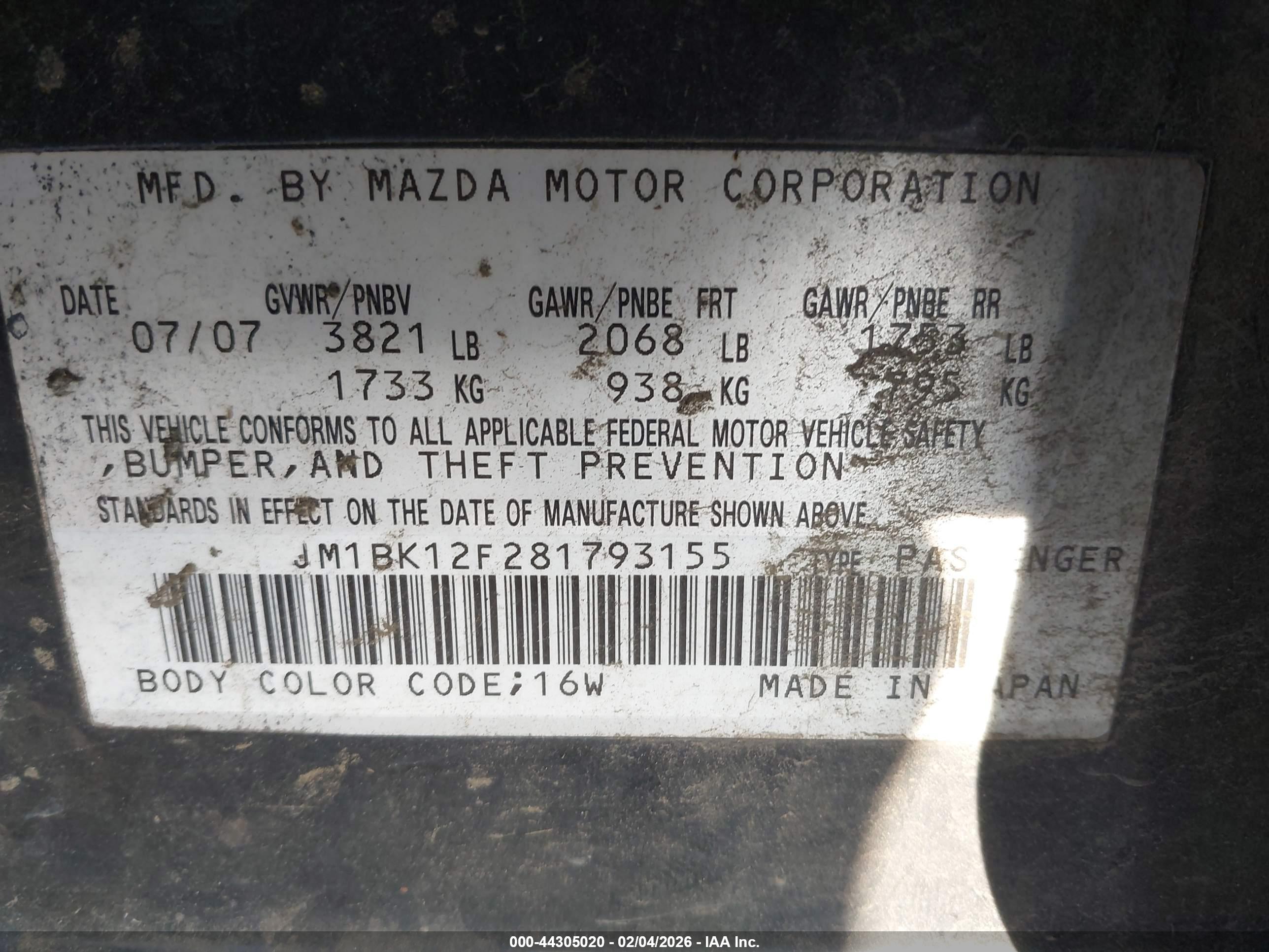 MAZDA MAZDA3 image 9