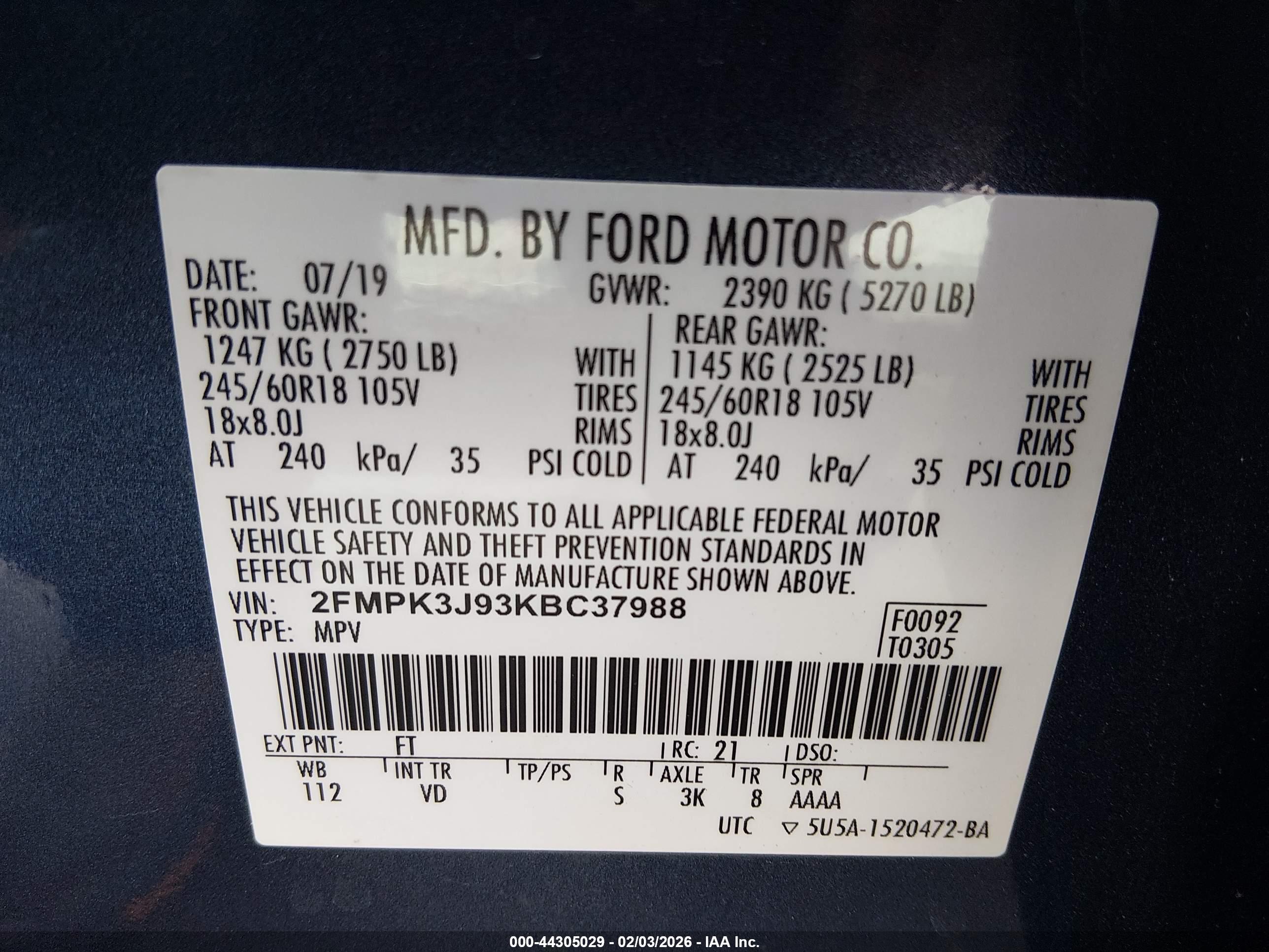 FORD EDGE image 9
