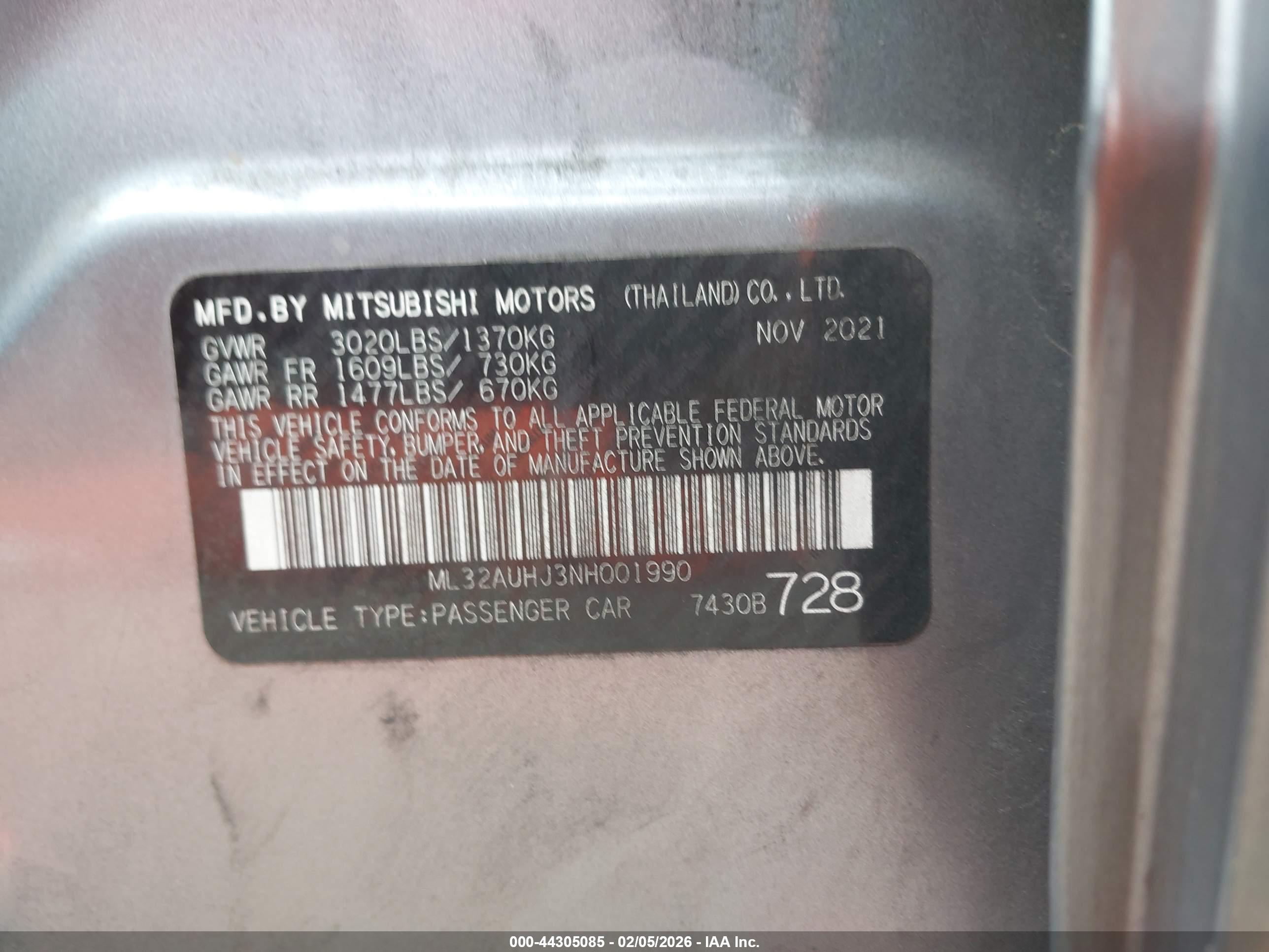 MITSUBISHI MIRAGE image 9