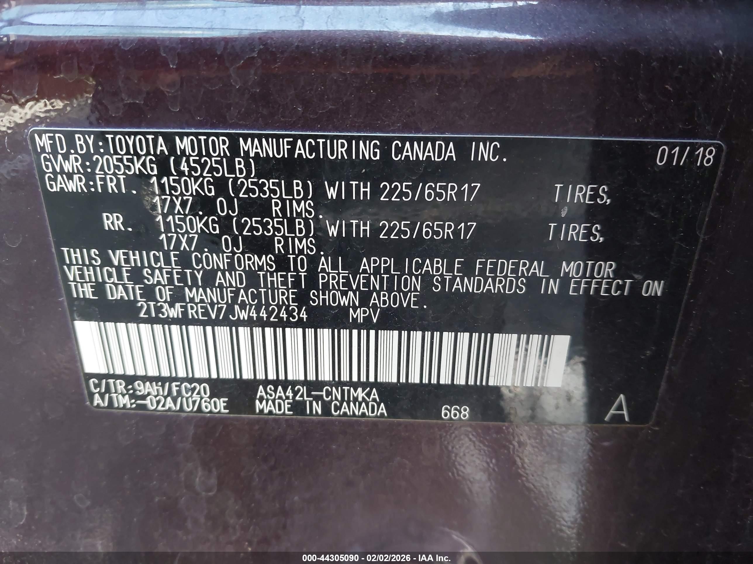 TOYOTA RAV4 image 9