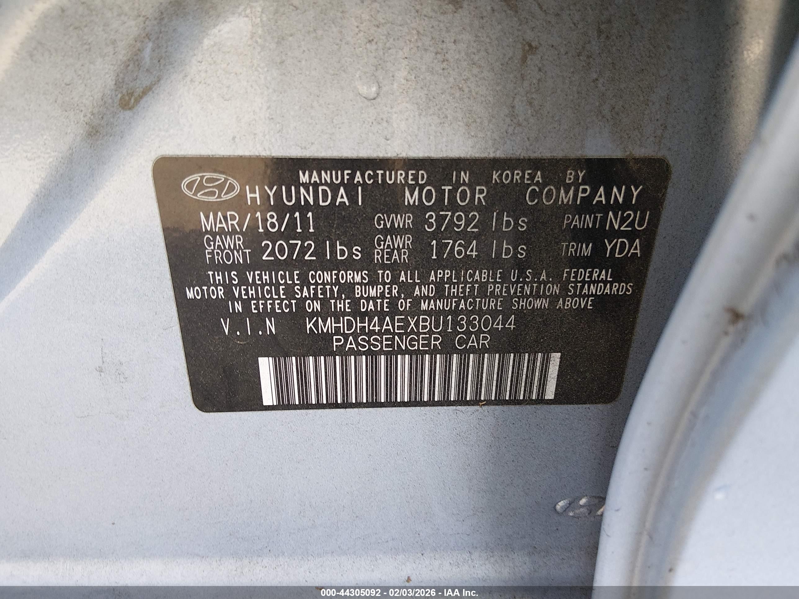 HYUNDAI ELANTRA image 9