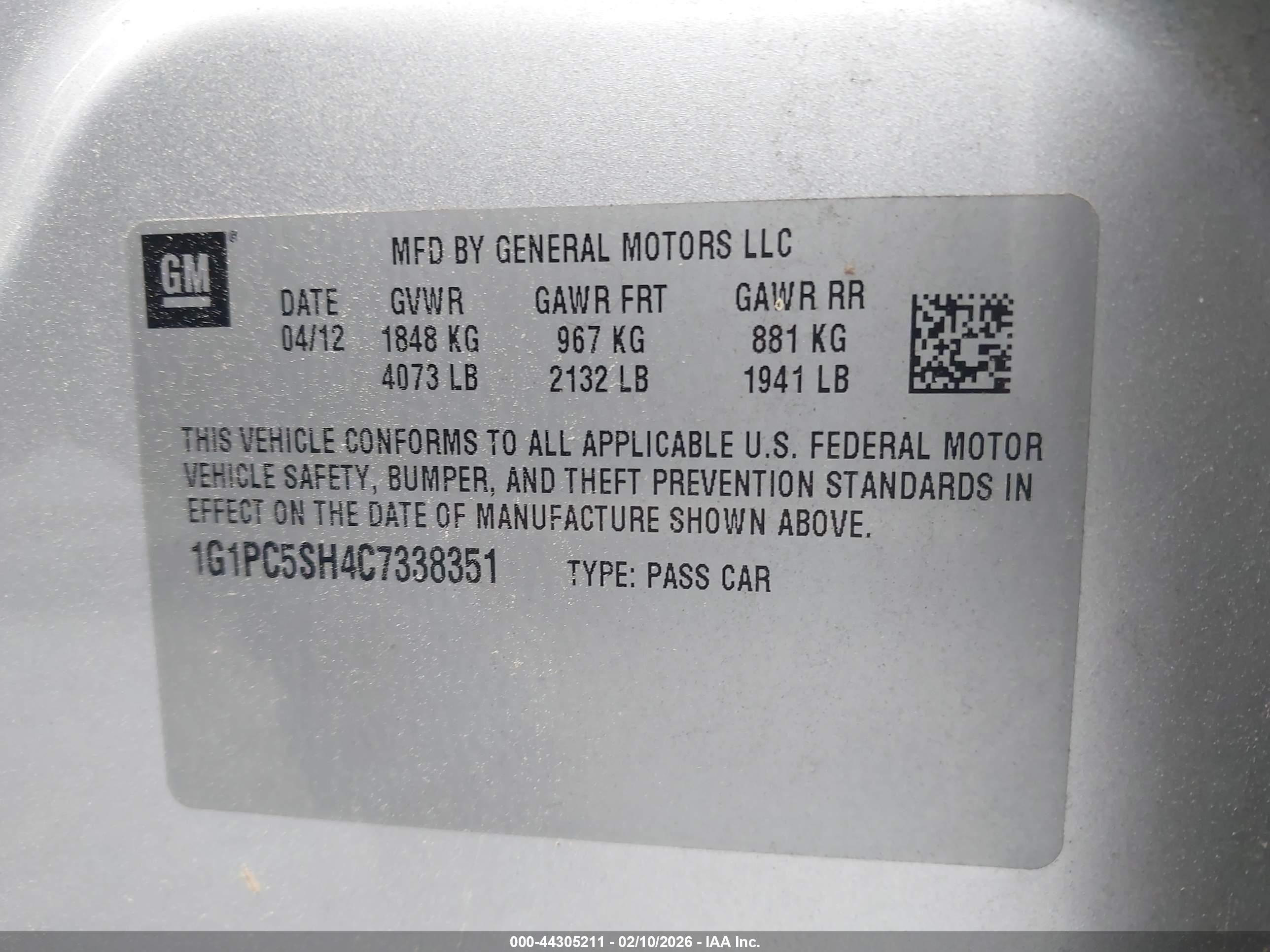 CHEVROLET CRUZE image 9