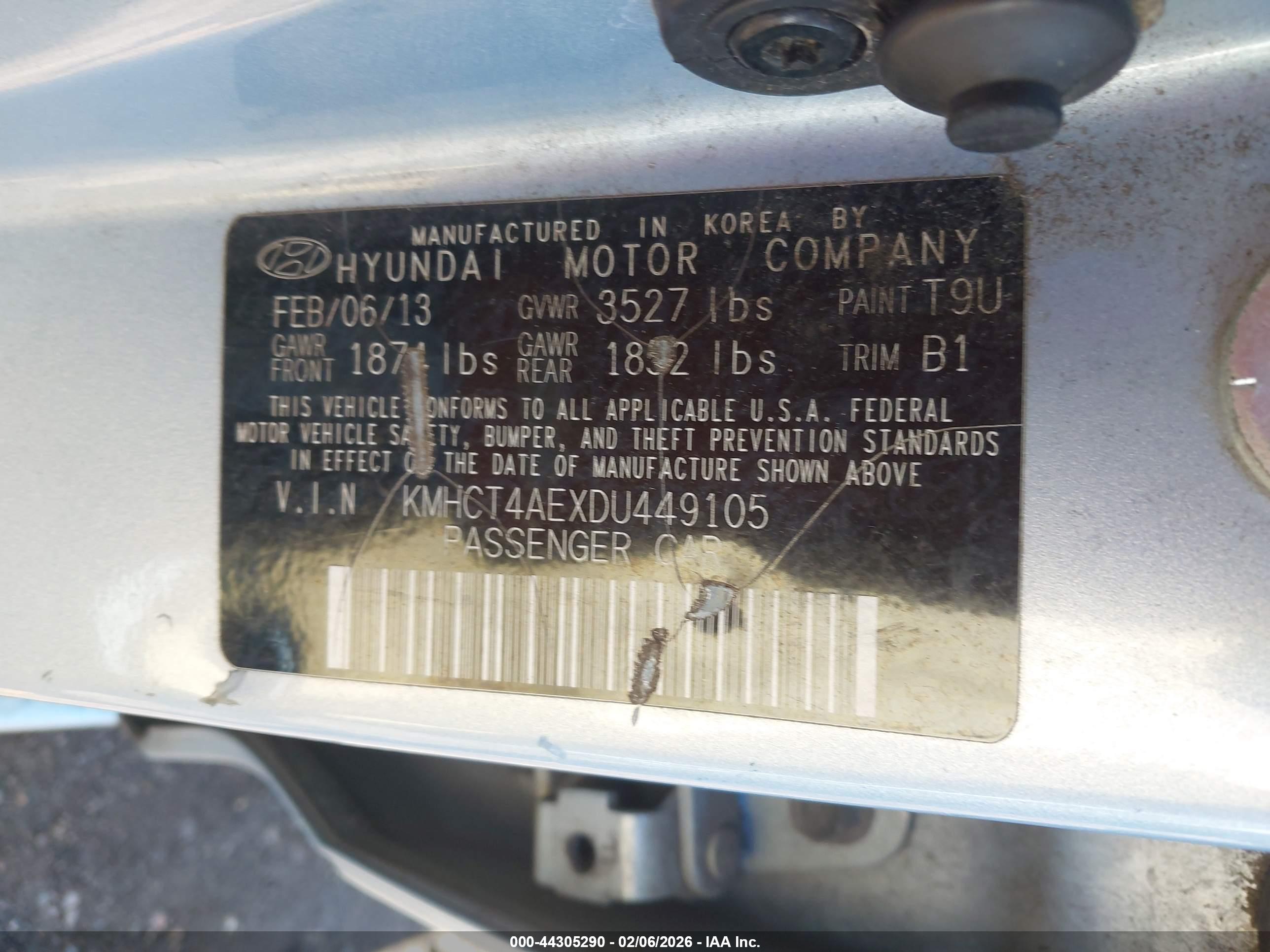 HYUNDAI ACCENT image 9