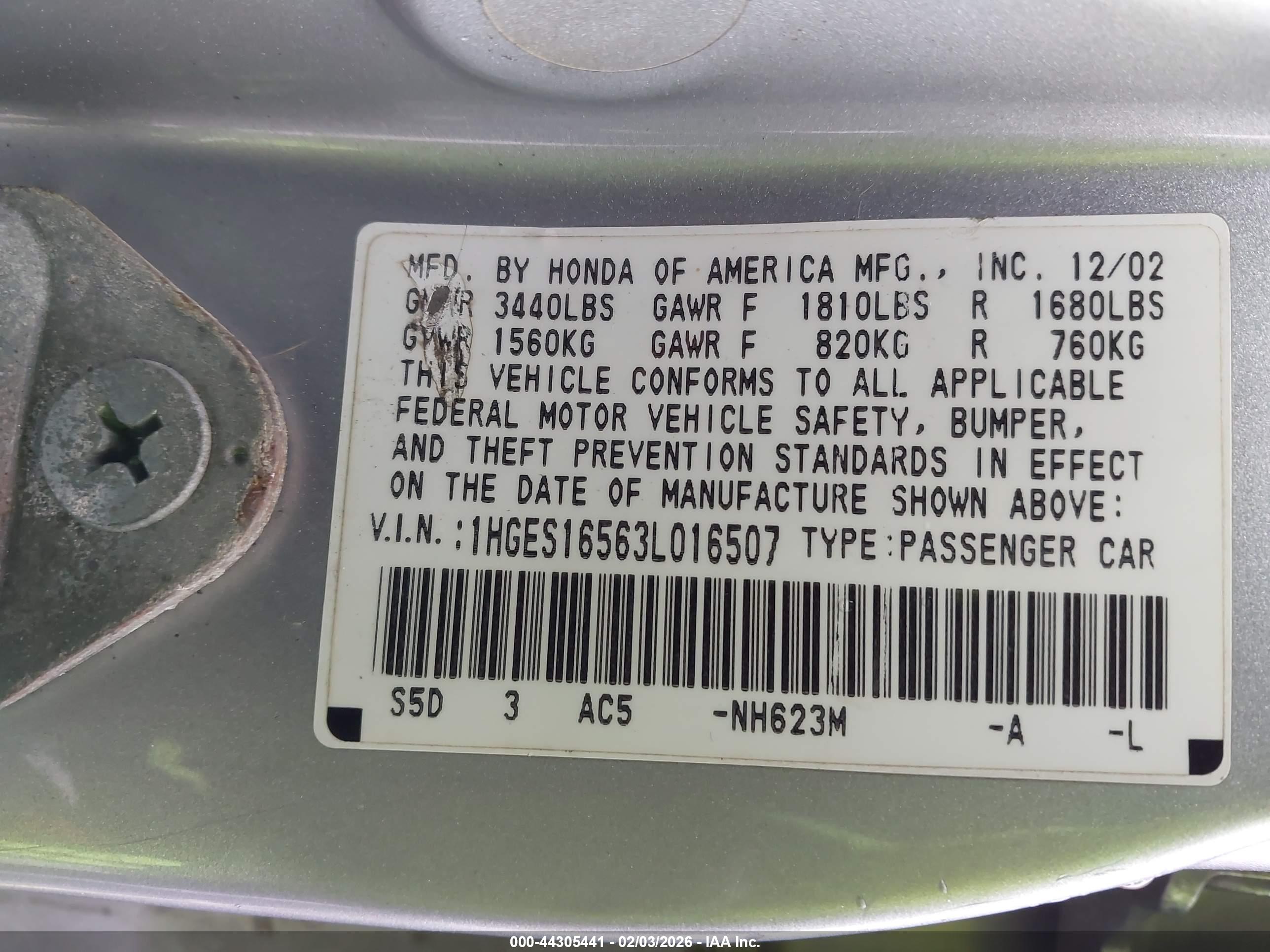HONDA CIVIC image 9