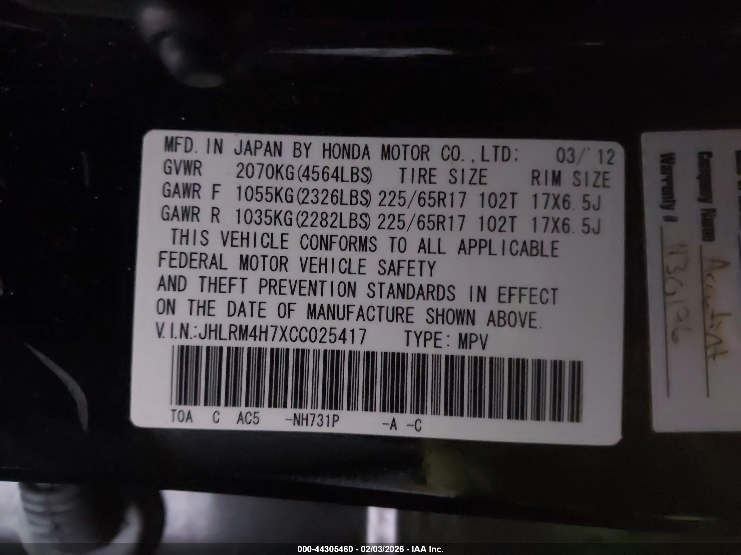 HONDA CR-V image 9
