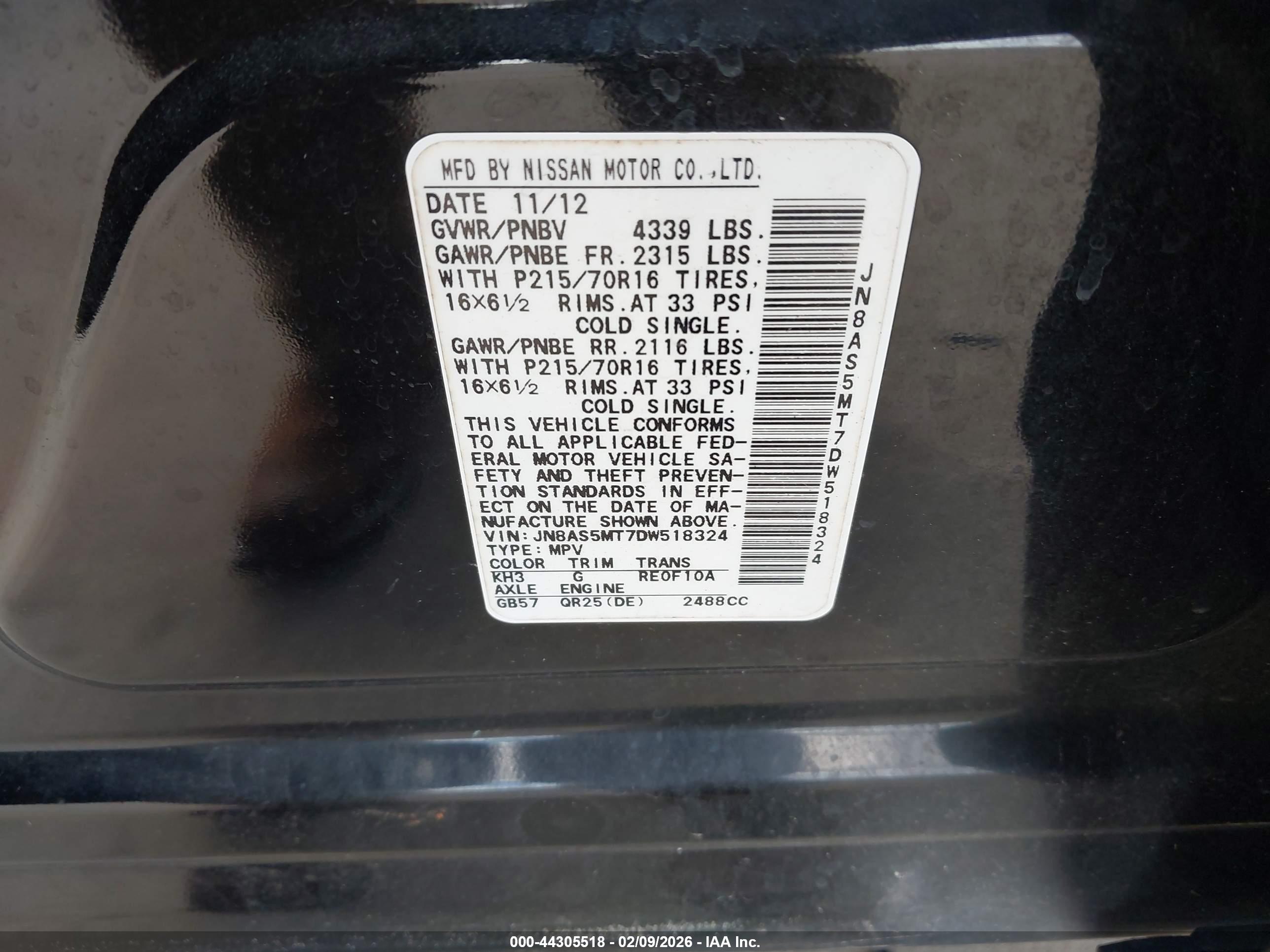 NISSAN ROGUE image 9