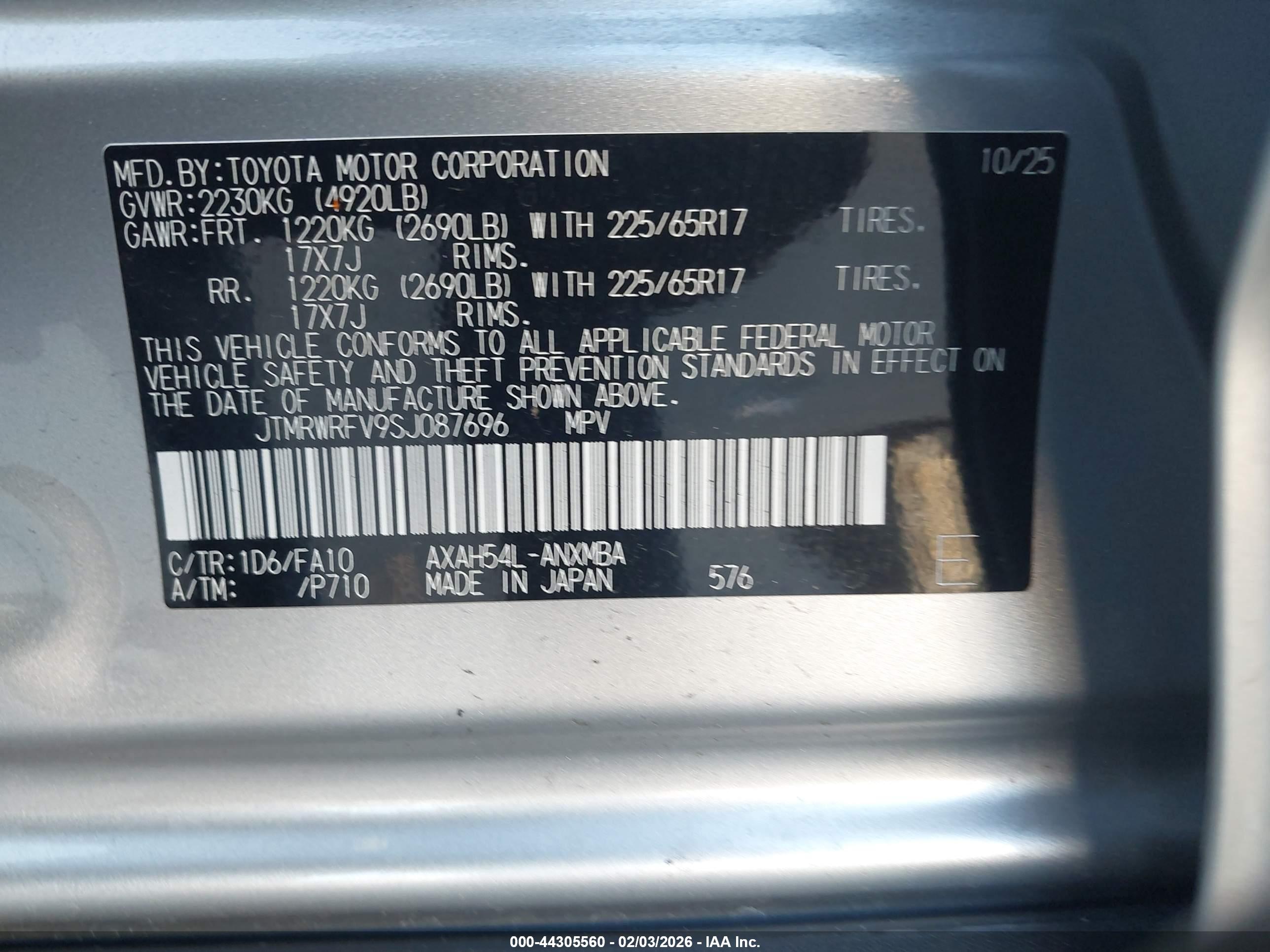 TOYOTA RAV4 image 9