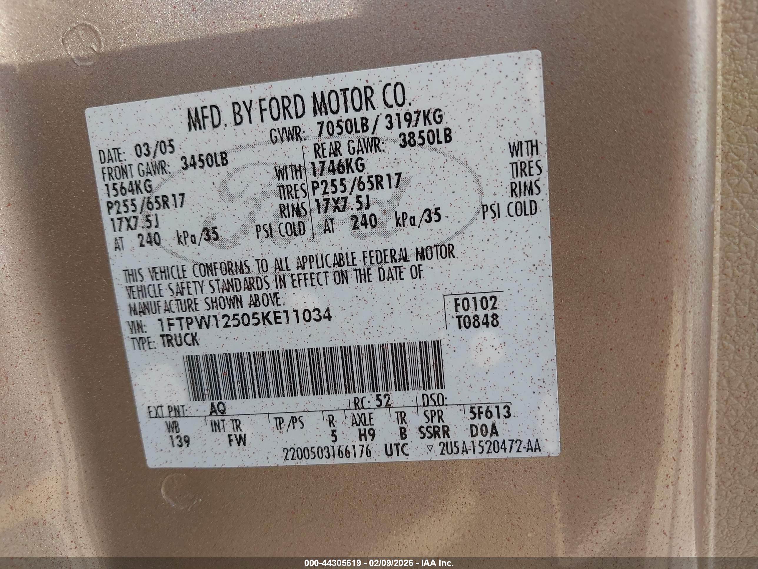 FORD F-150 image 9