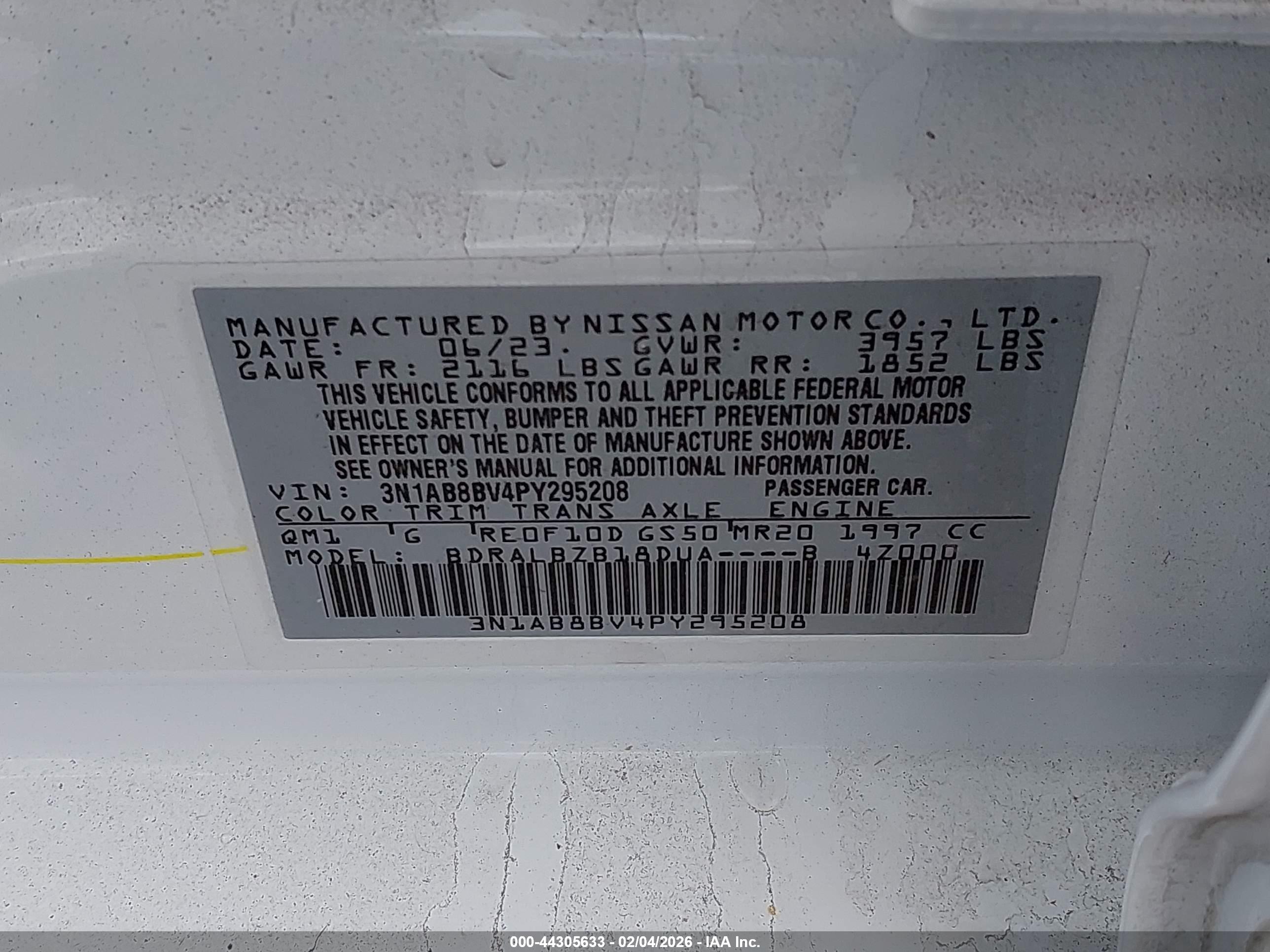 NISSAN SENTRA image 9
