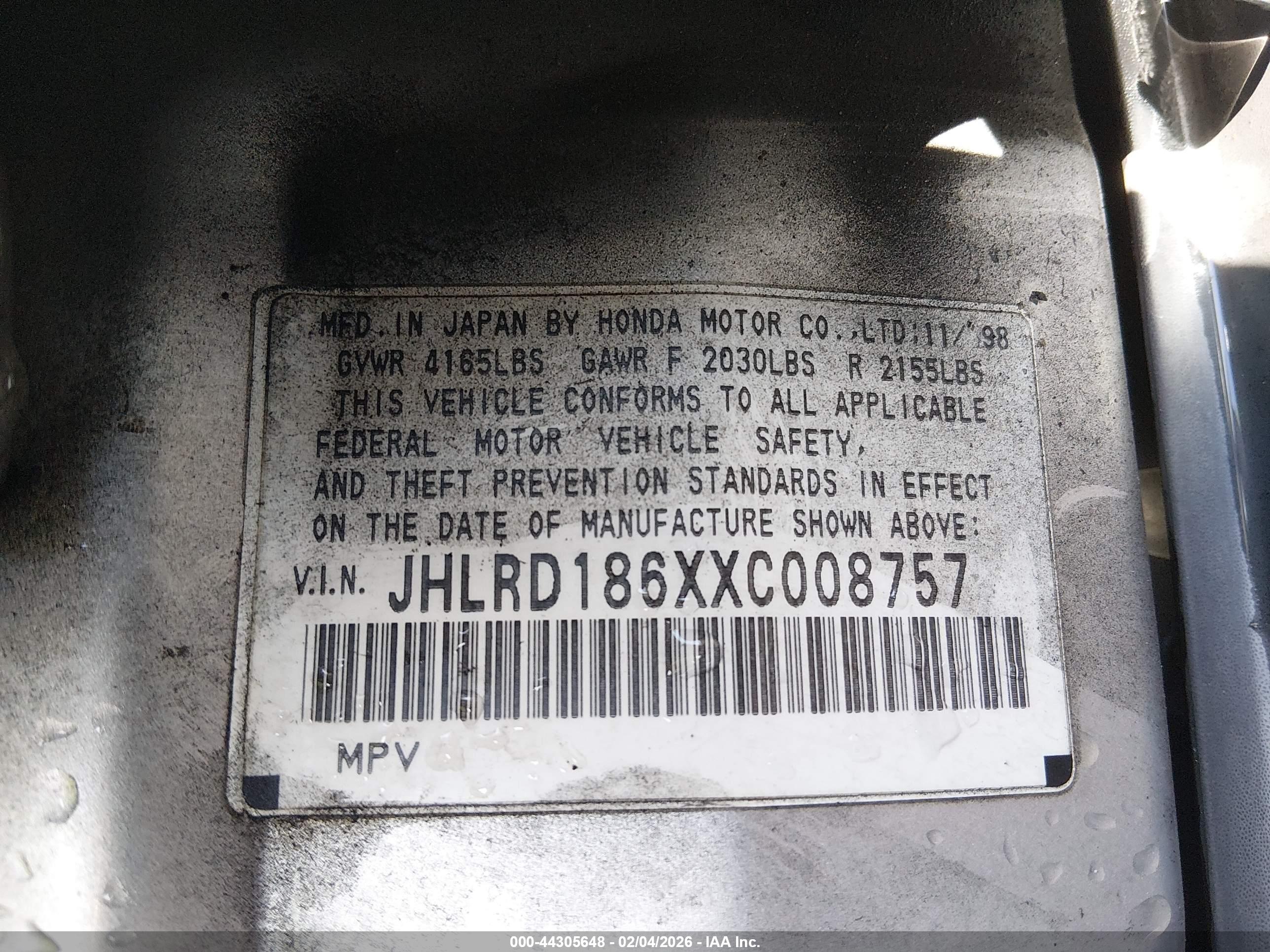 HONDA CR-V image 9