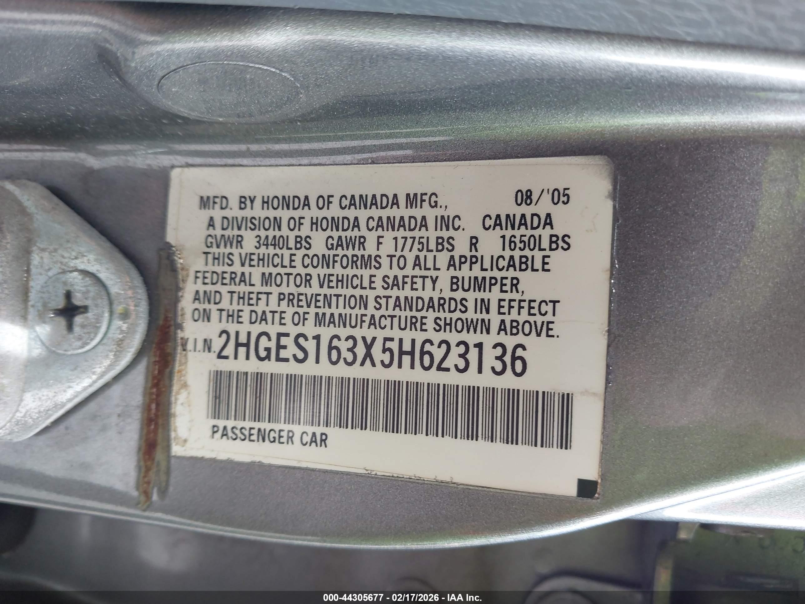 HONDA CIVIC image 9