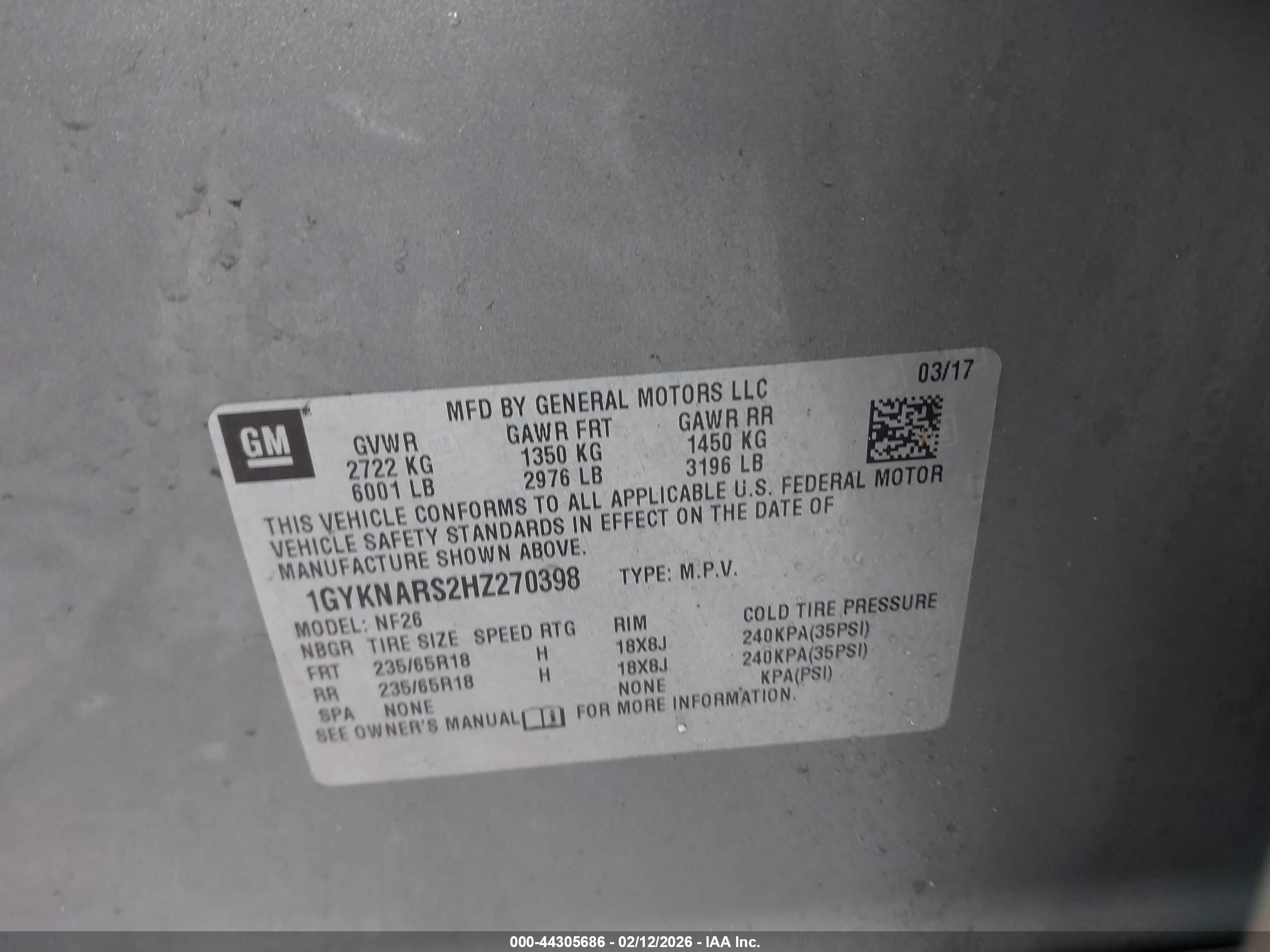 CADILLAC XT5 image 9