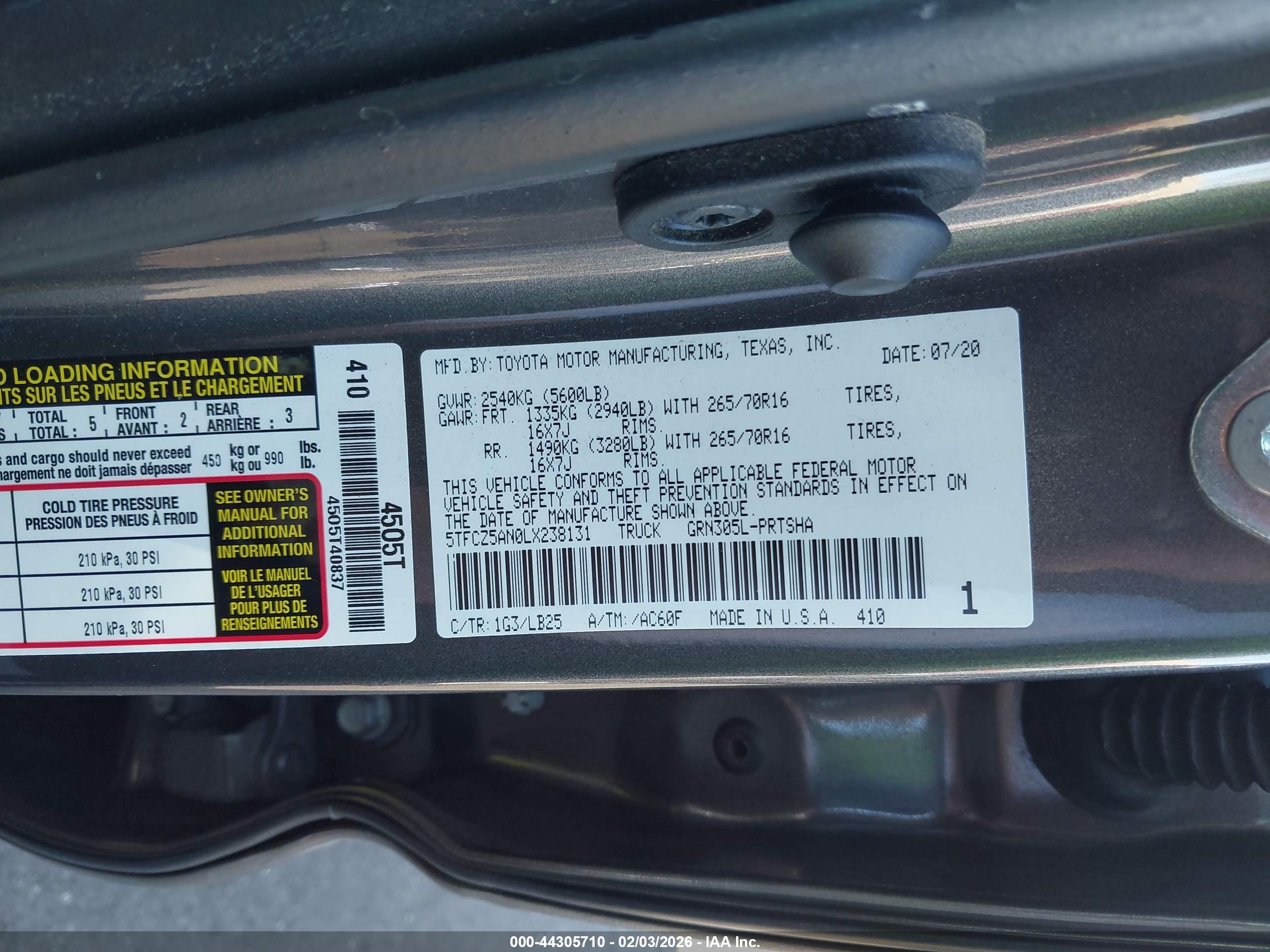 TOYOTA TACOMA image 9