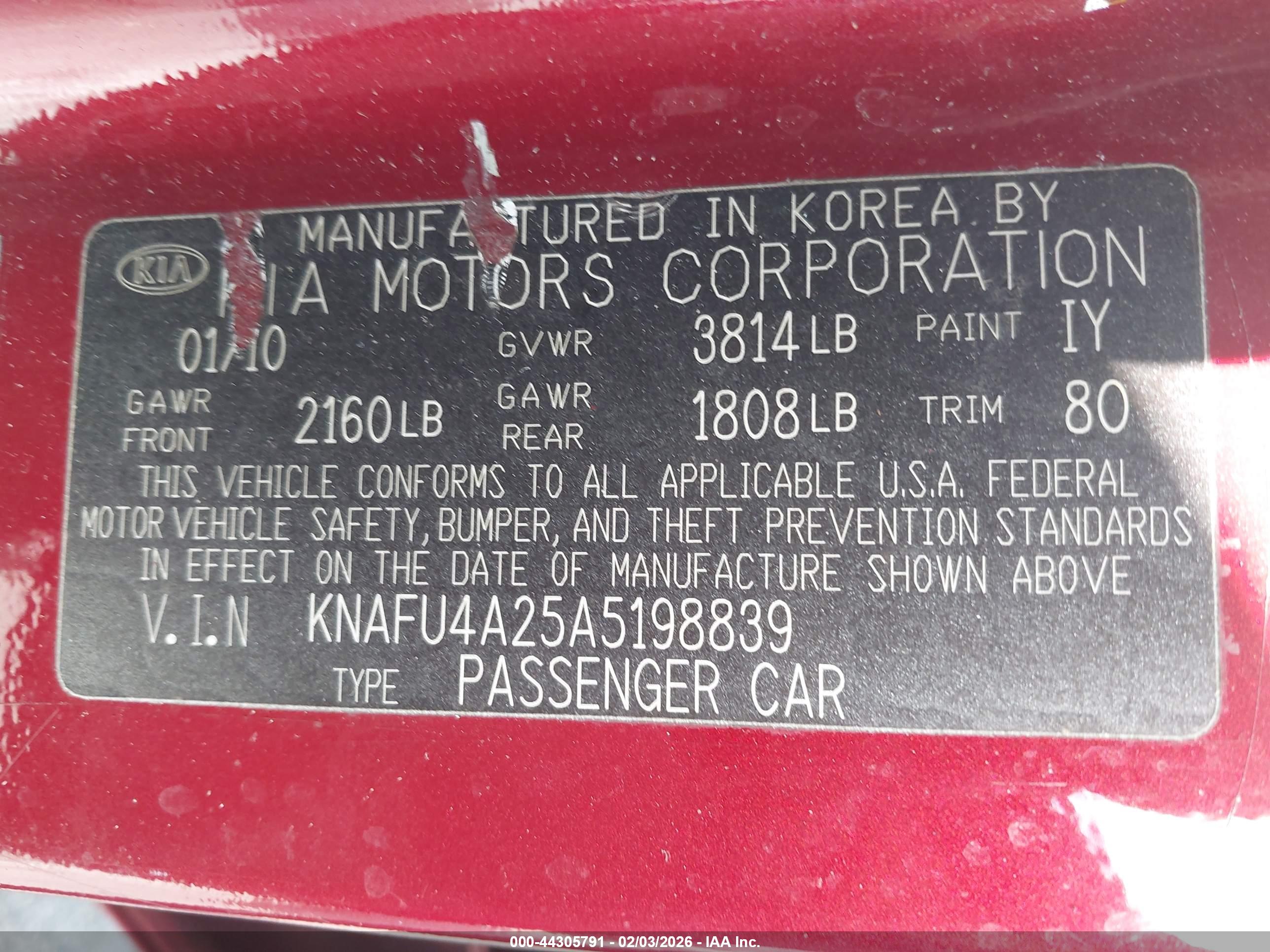 KIA FORTE image 9