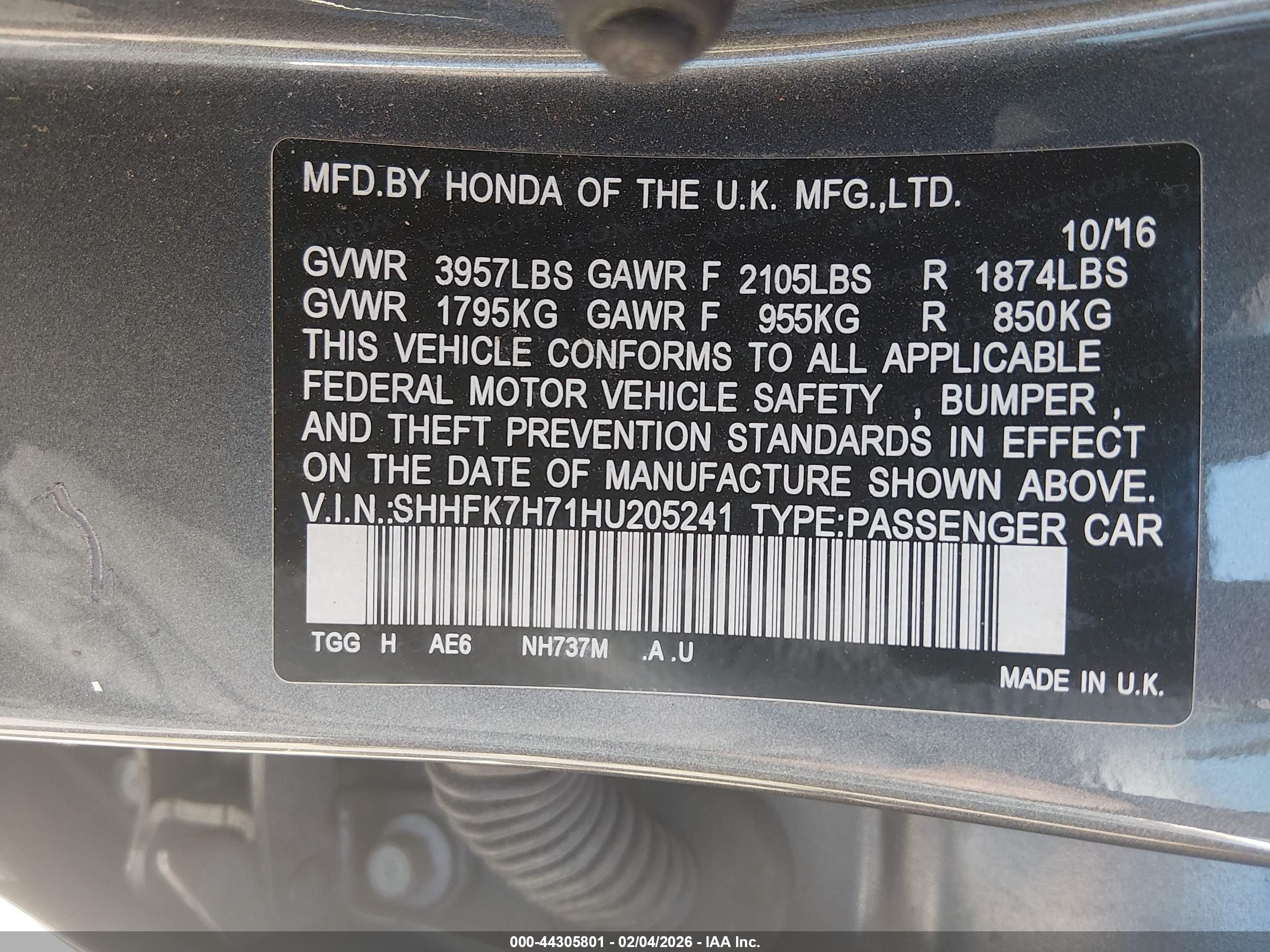 HONDA CIVIC image 9