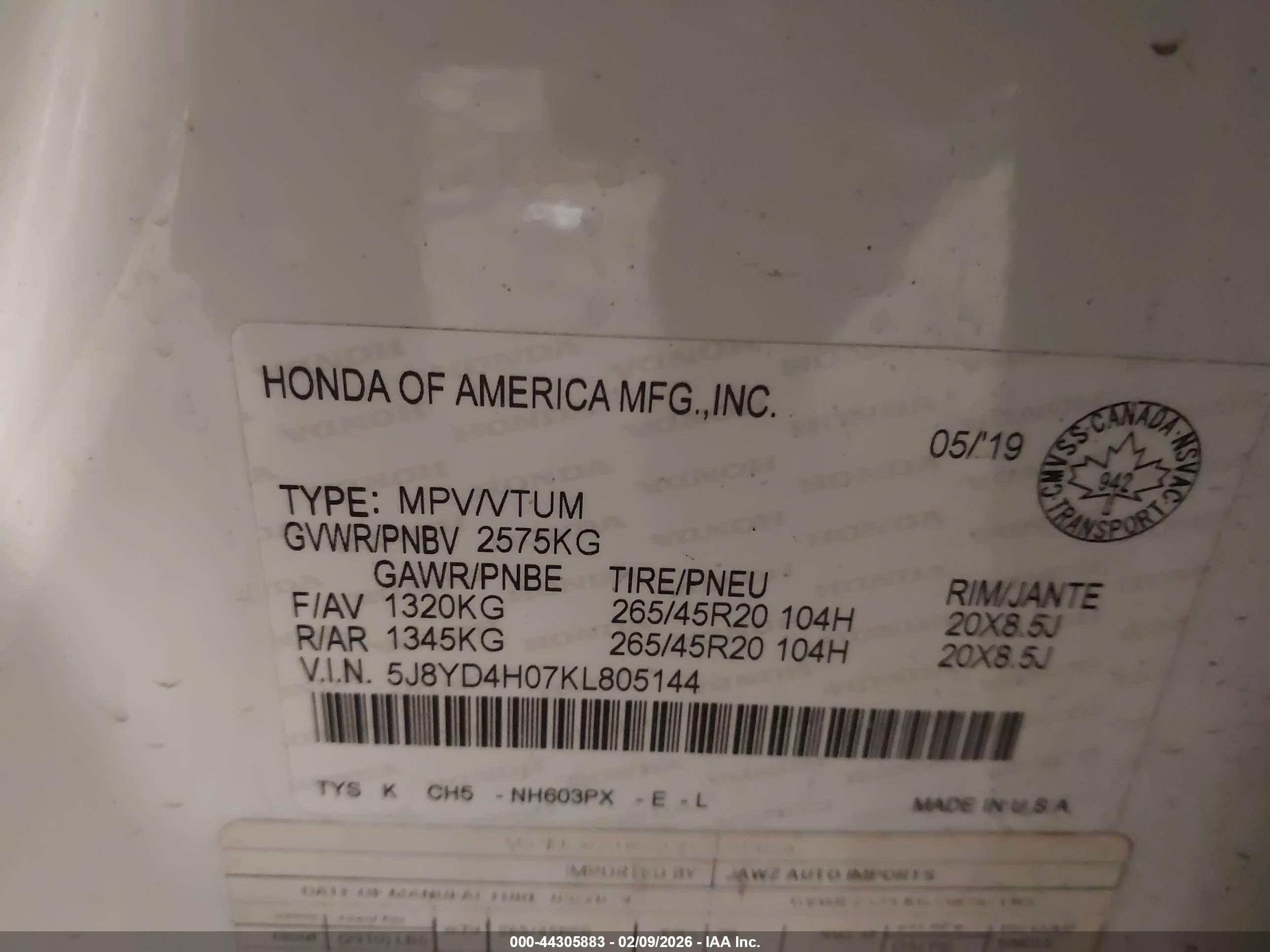 ACURA MDX image 9