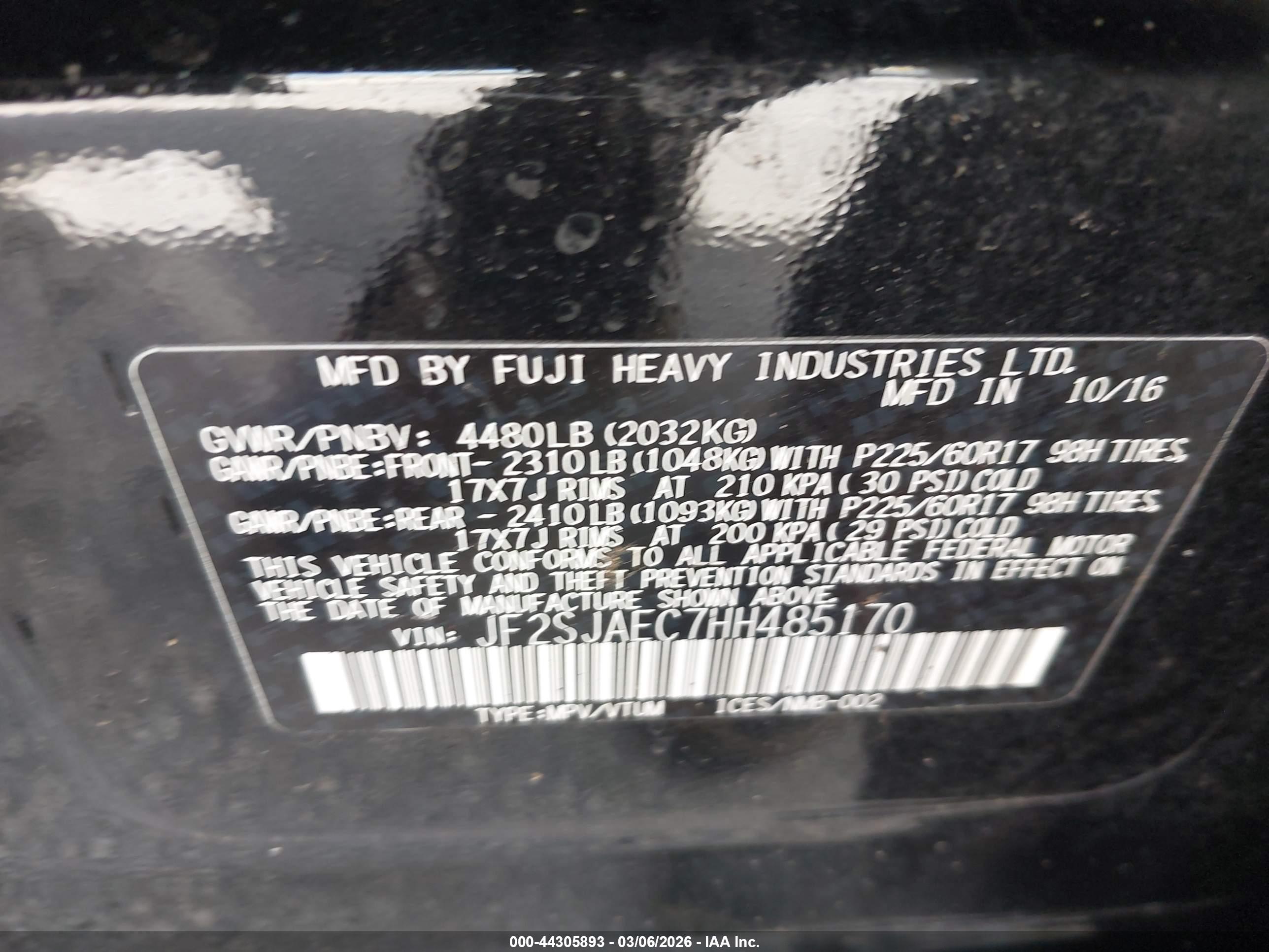 SUBARU FORESTER image 9