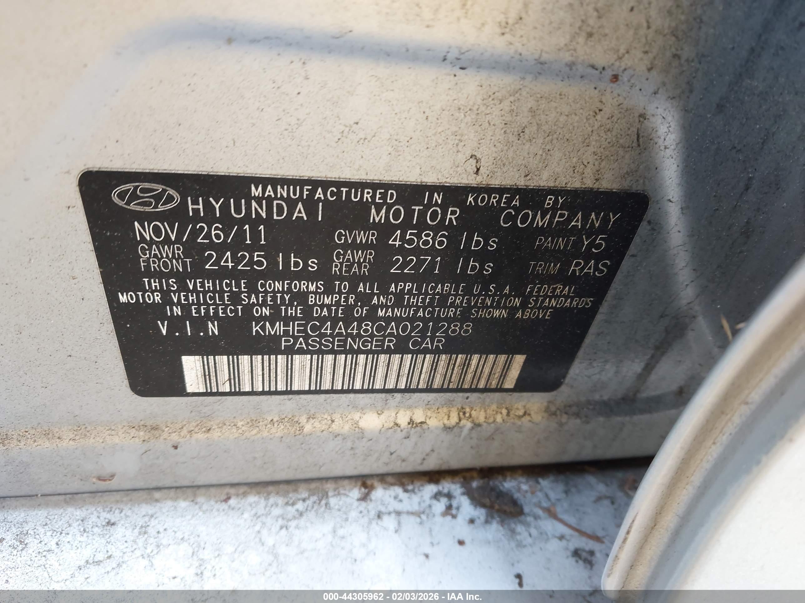 HYUNDAI SONATA image 9