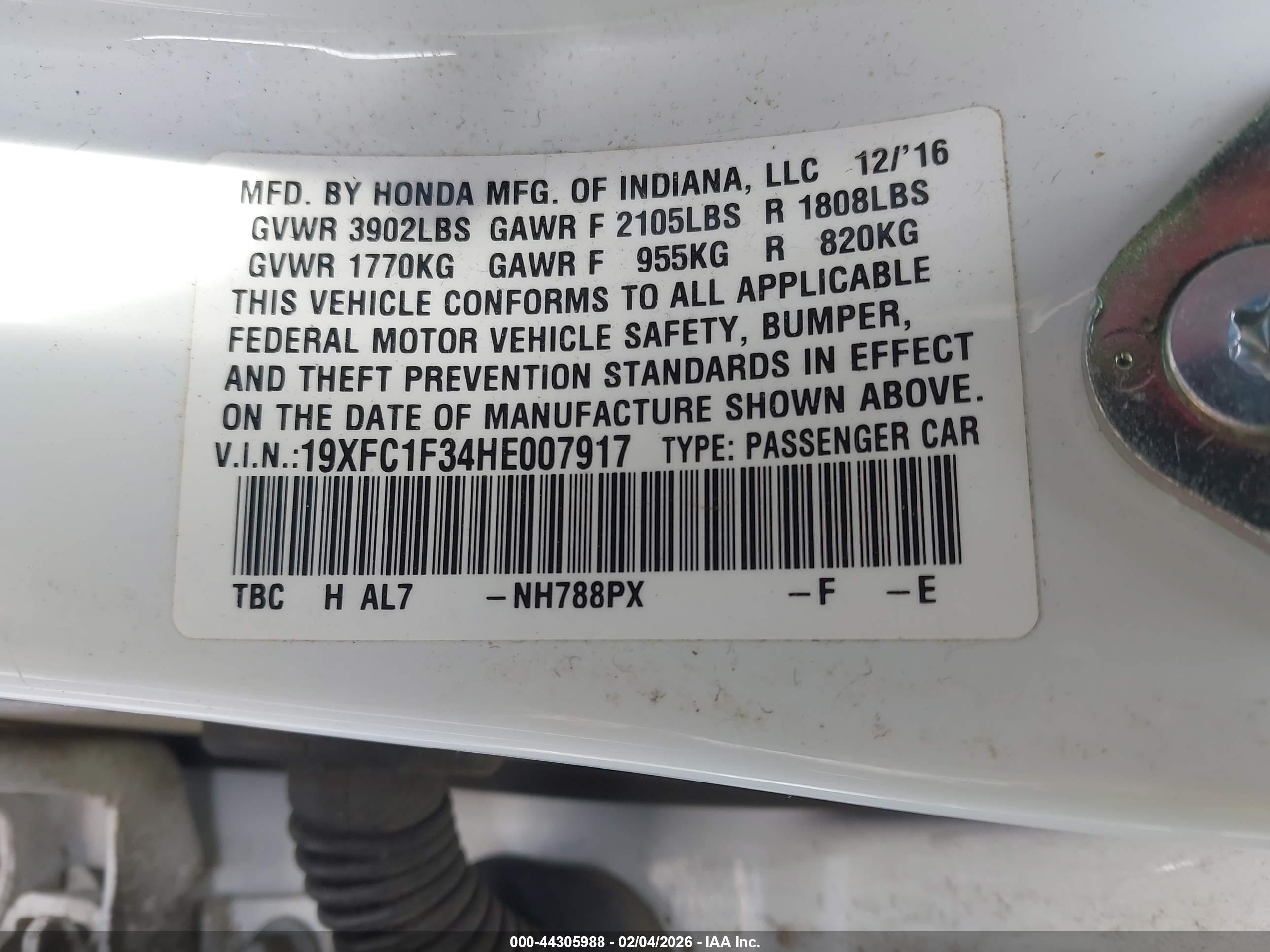 HONDA CIVIC image 9