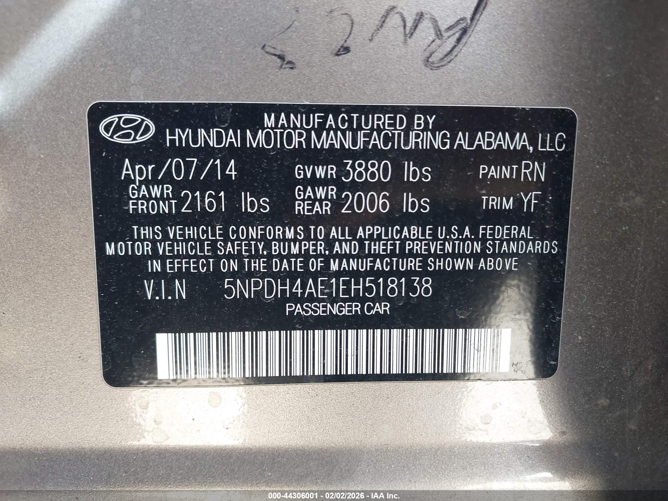 HYUNDAI ELANTRA image 9