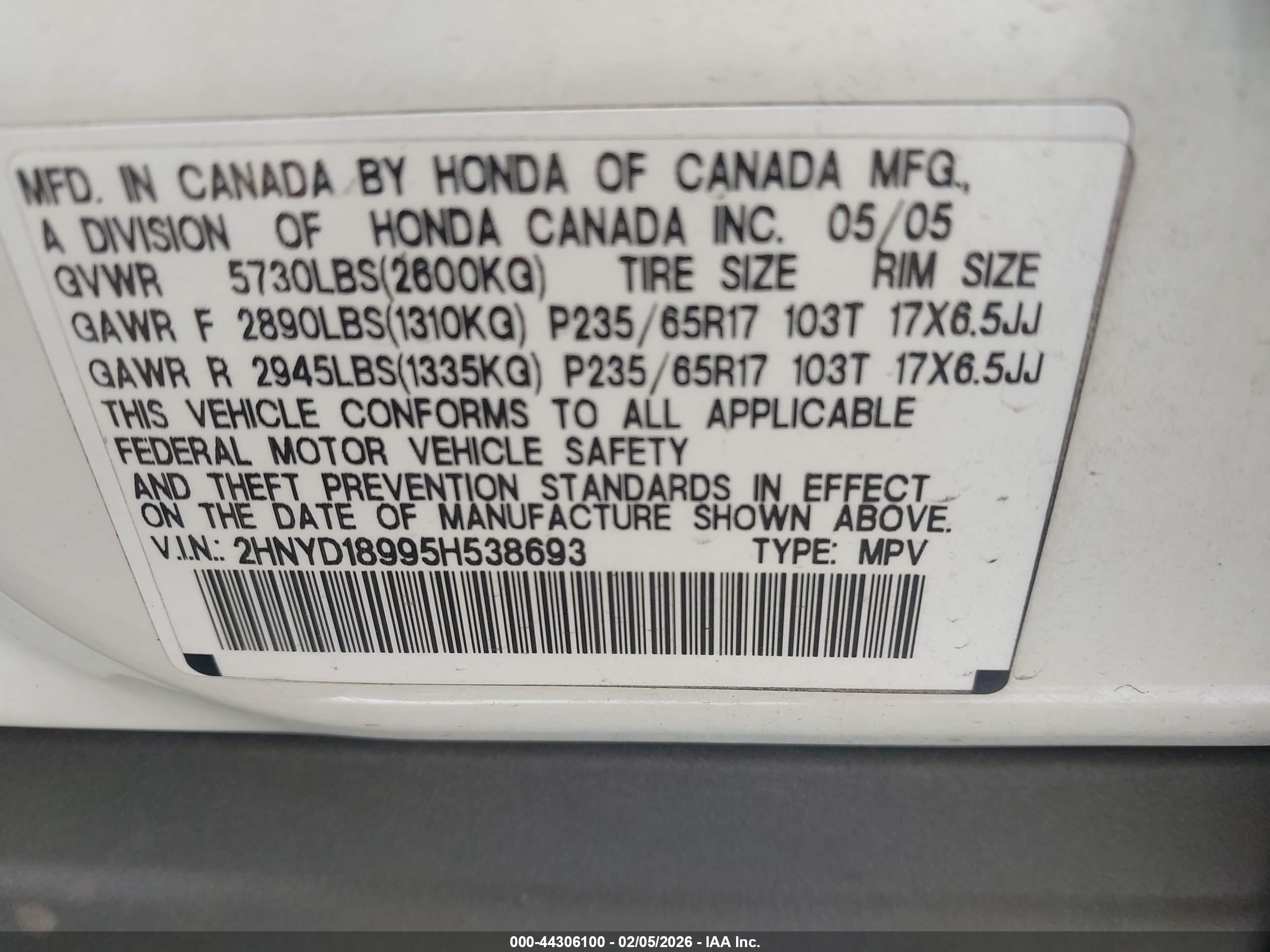 ACURA MDX image 9