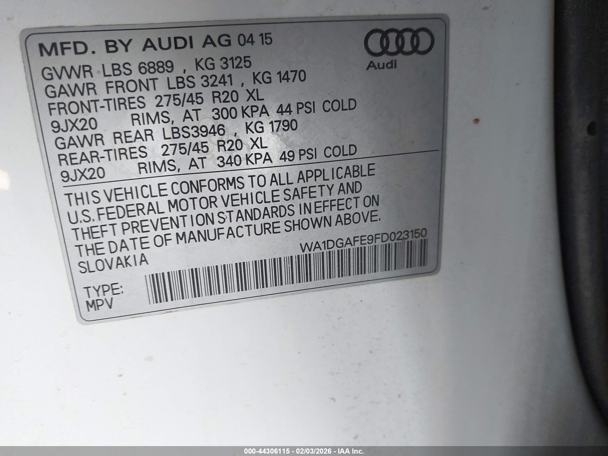 AUDI Q7 image 9
